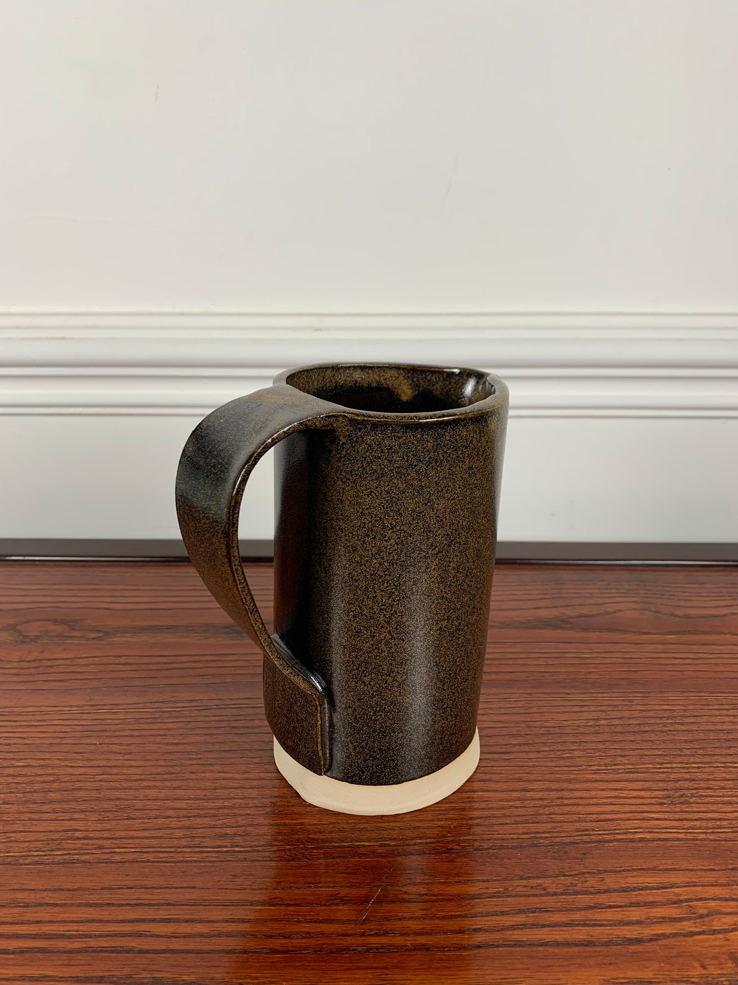 Handmade ceramic pitcher / jug