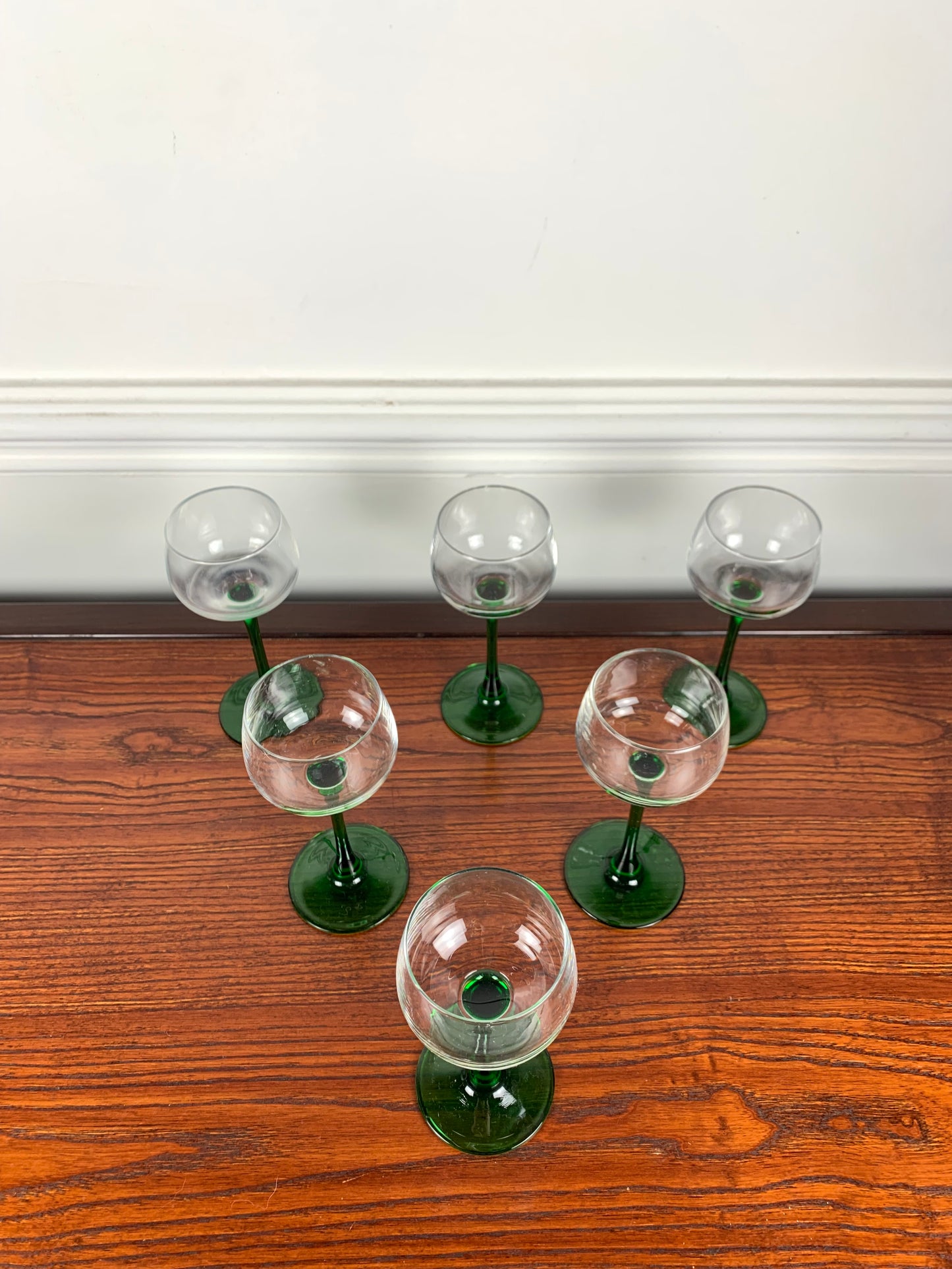 Set of 6 Alsace wine glasses