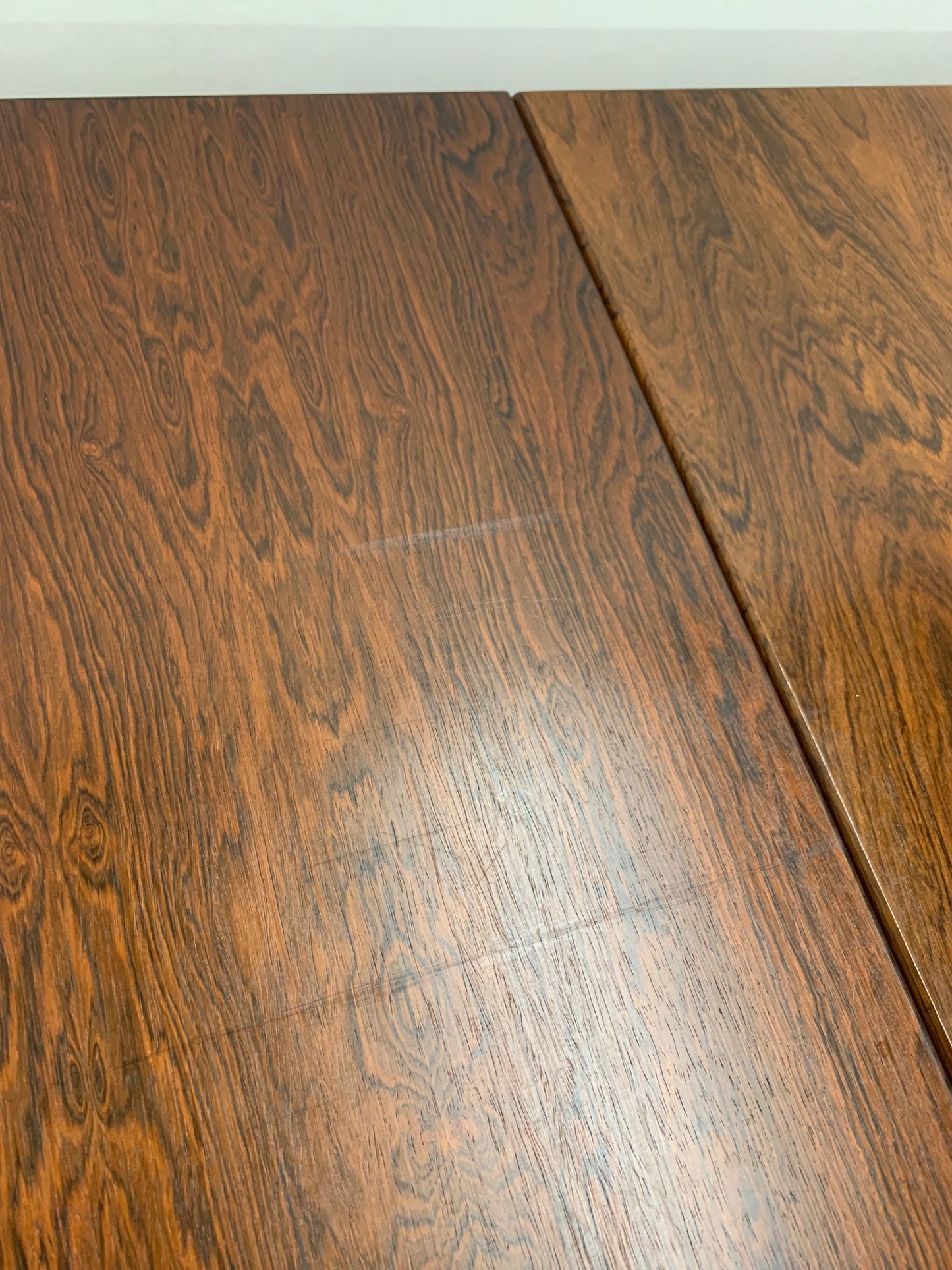 Table à manger extensible en palissandre, Danemark, 1960