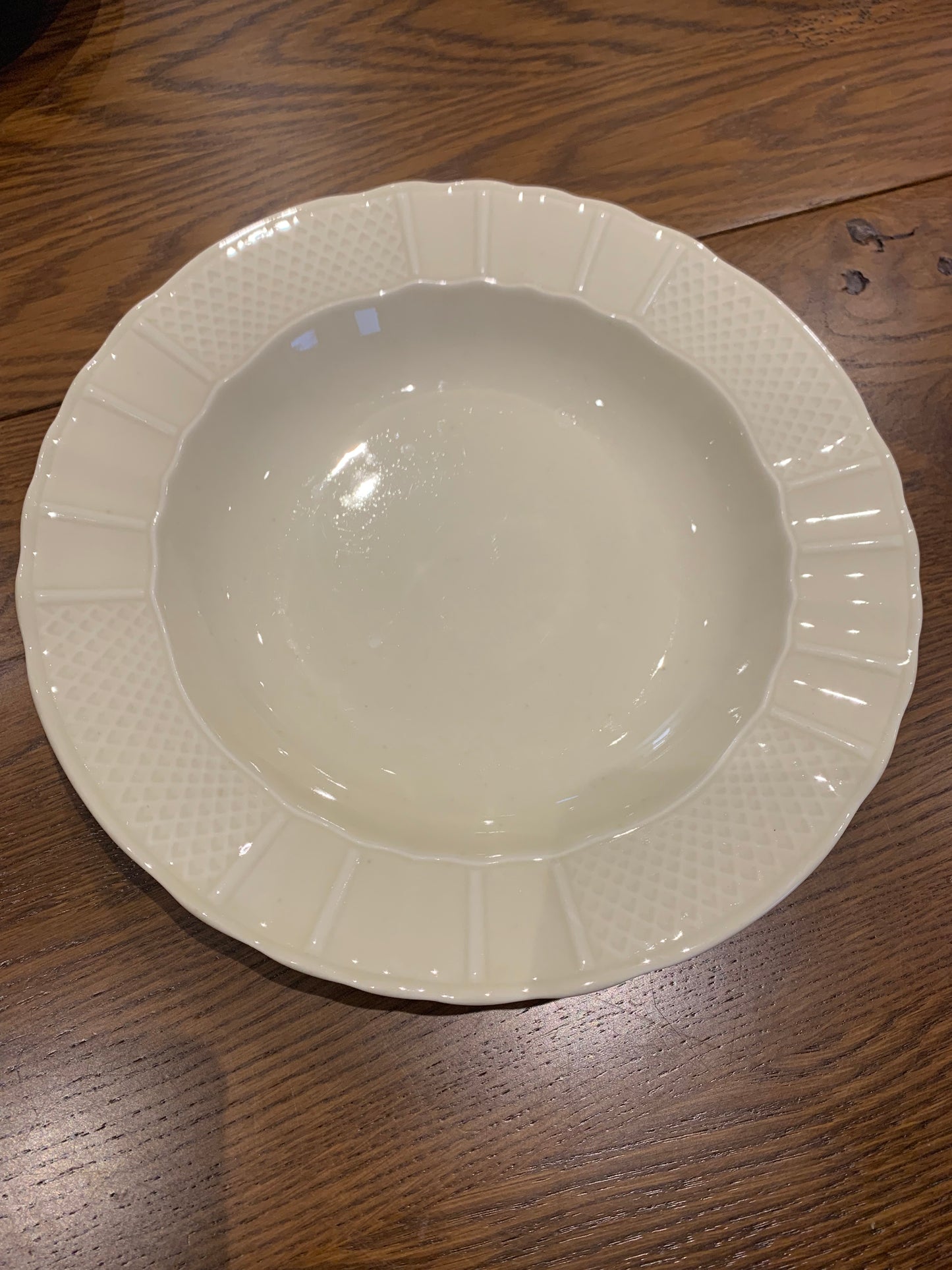 Set of 6+1 soup plates, B&C Limoges