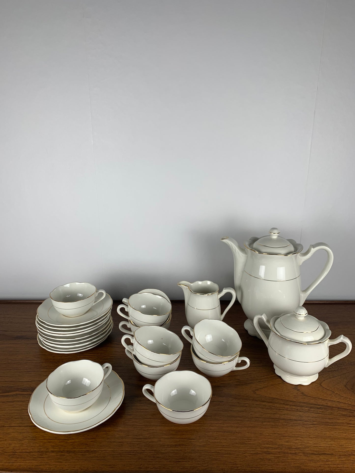 Pièce de Service à thé / café Sarreguemines, 1930/50