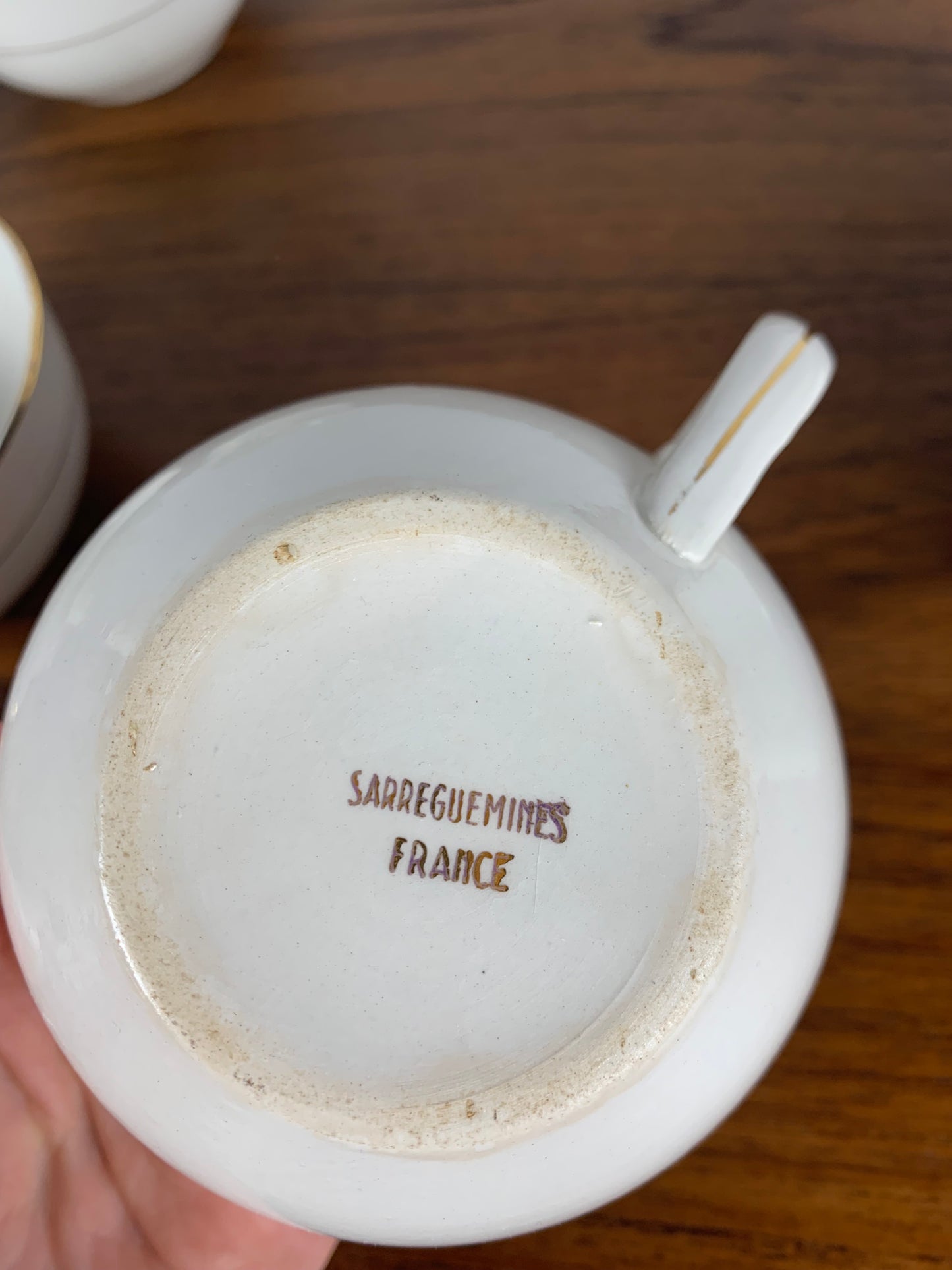 Pièce de Service à thé / café Sarreguemines, 1930/50