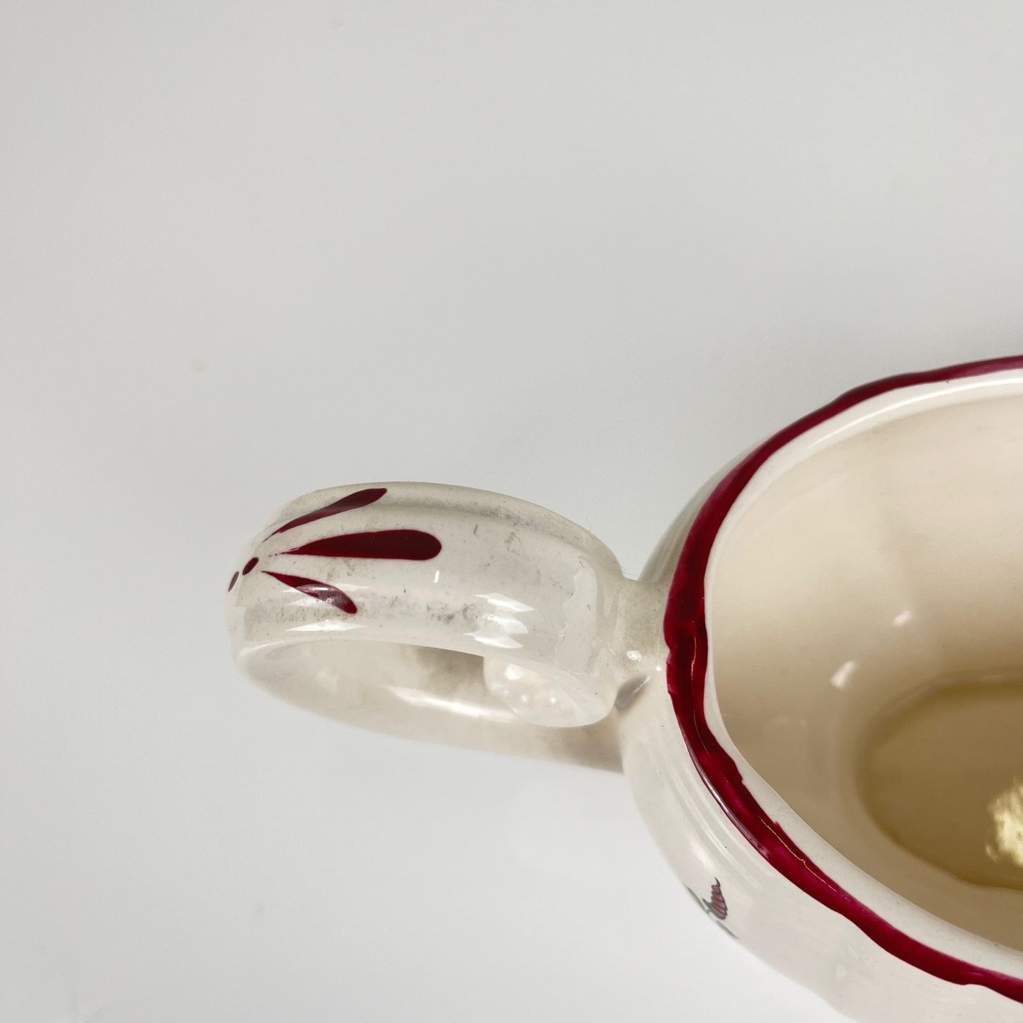 Saucière longue Modèle Réverbère par KG Lunéville