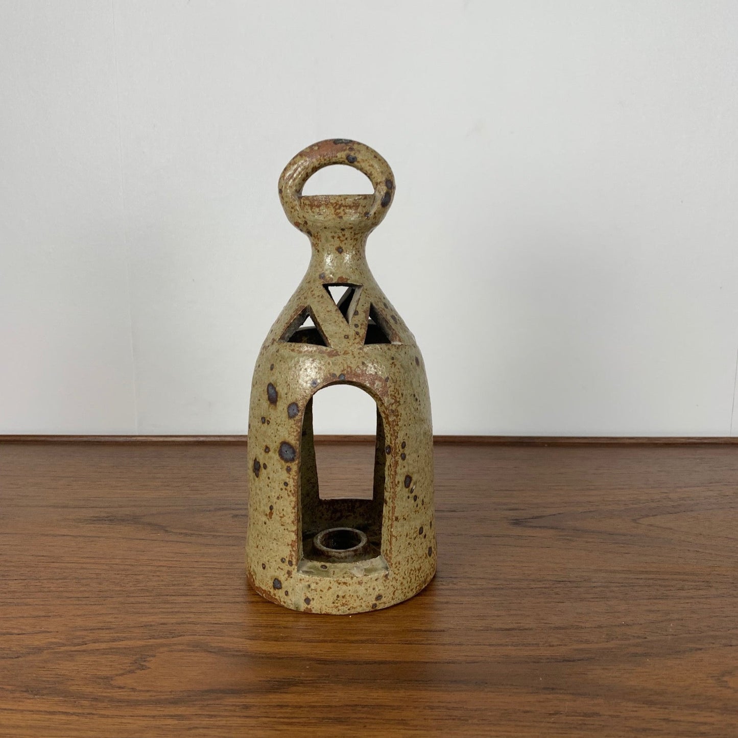 Vintage pyrite sandstone lantern in the style of G. Baudat