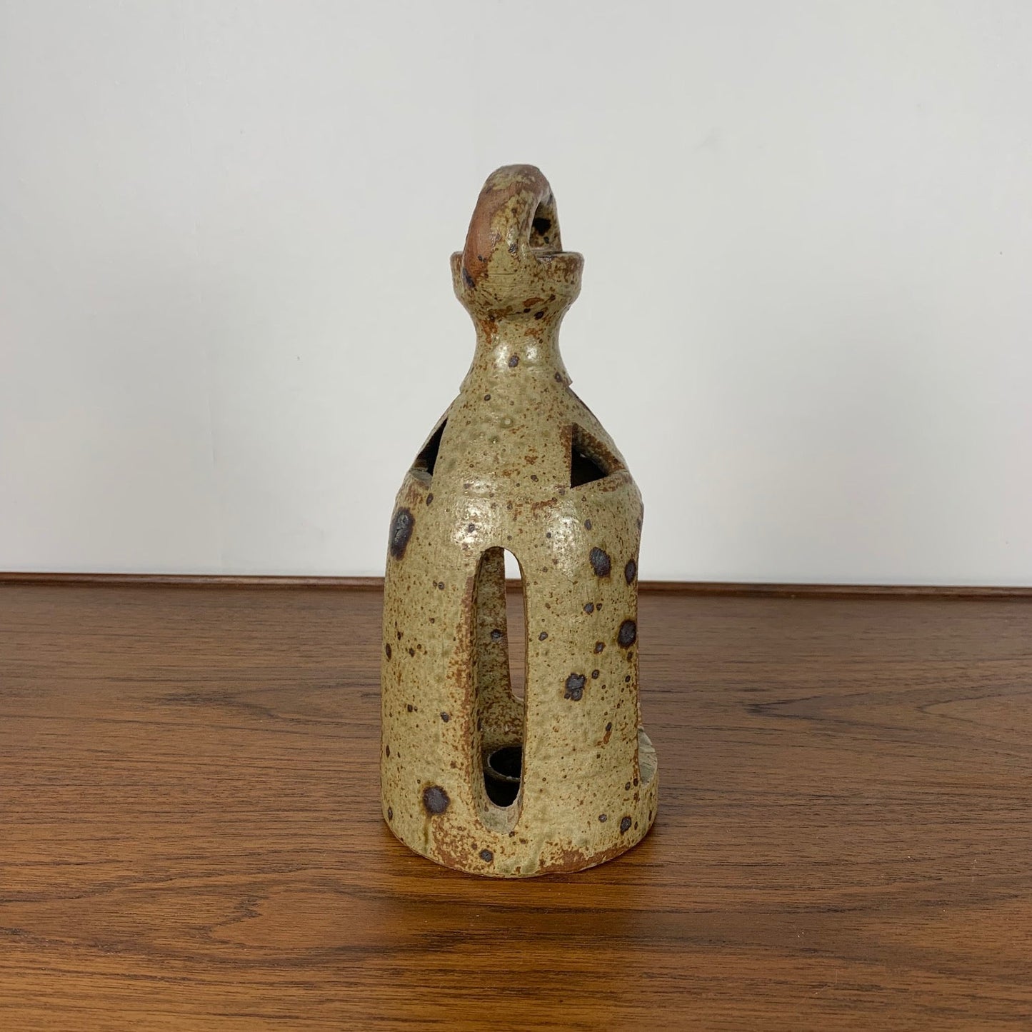 Vintage pyrite sandstone lantern in the style of G. Baudat
