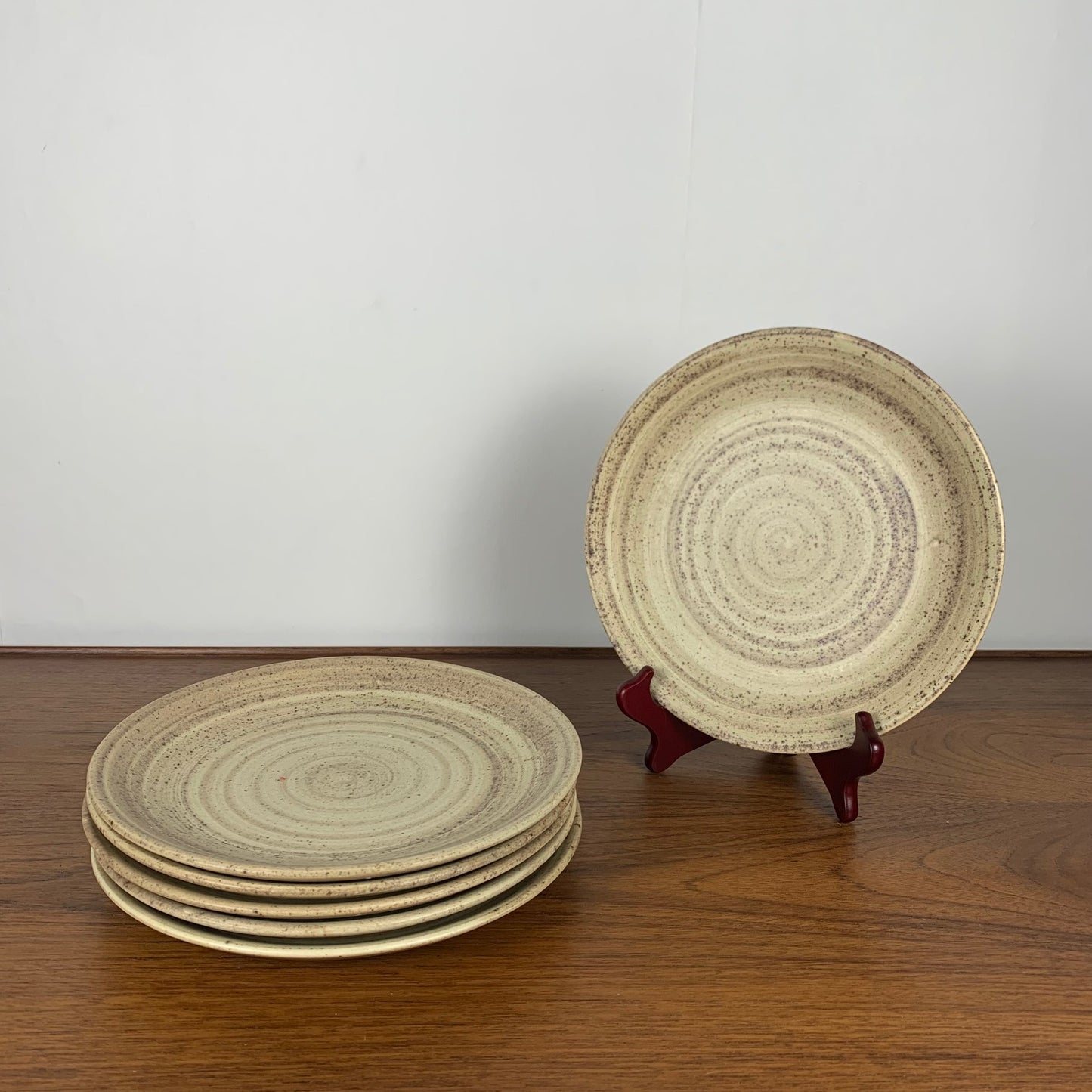 Set de 6 assiettes plates Niderviller Modèle Belette