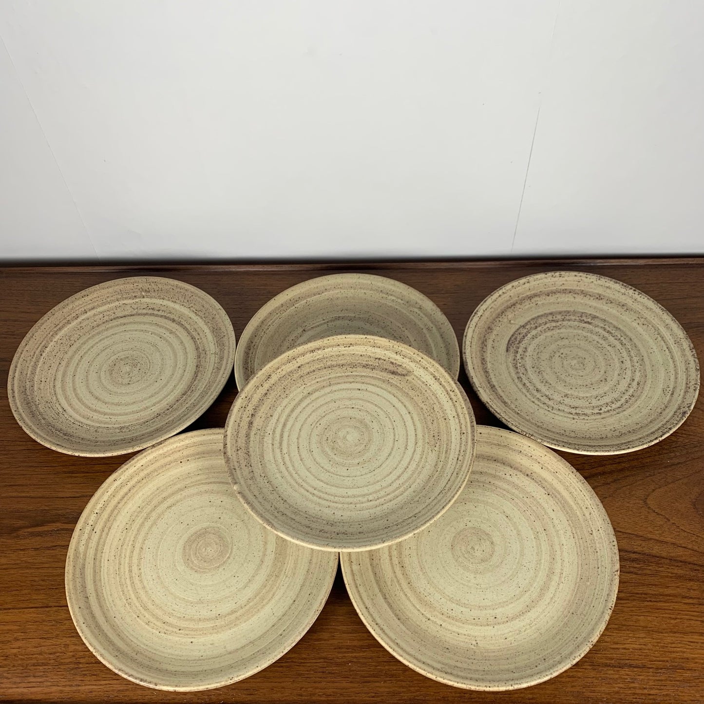 Set de 6 assiettes plates Niderviller Modèle Belette