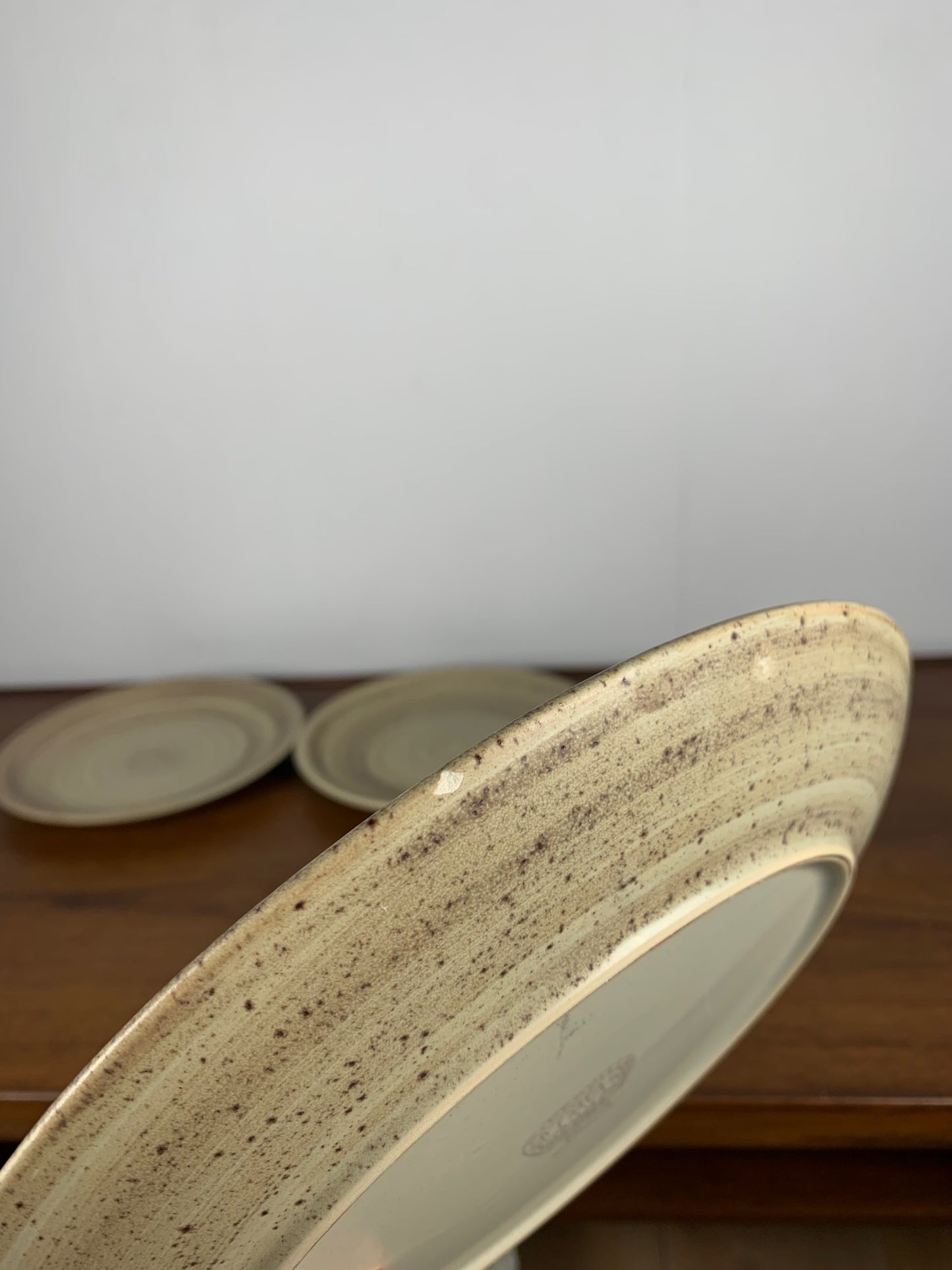 Set de 6 assiettes plates Niderviller Modèle Belette