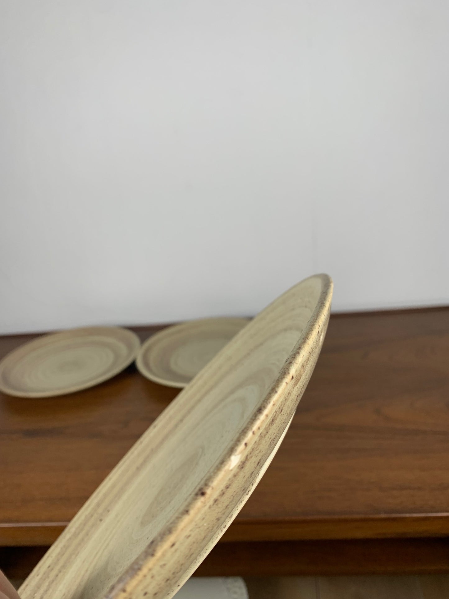 Set de 6 assiettes plates Niderviller Modèle Belette