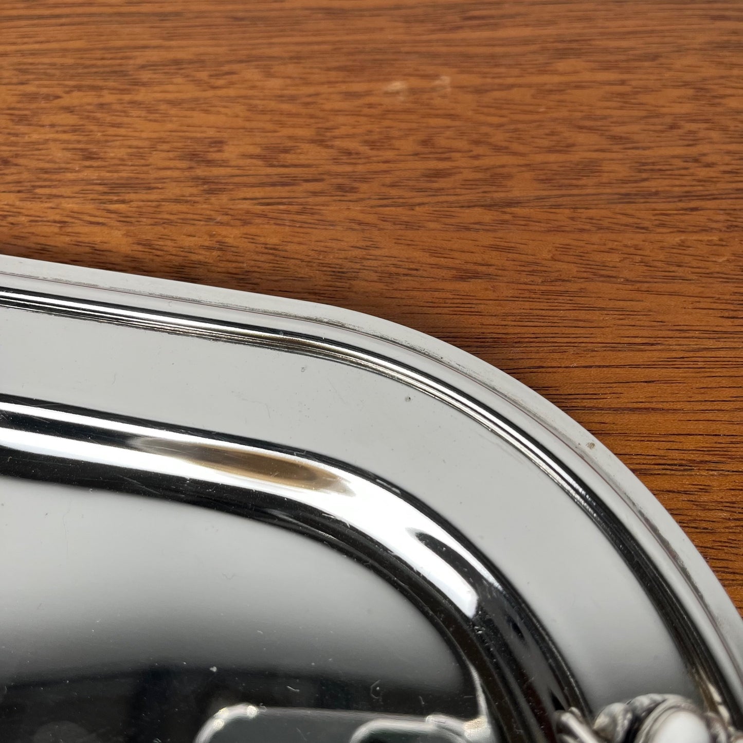 Silver-plated toast holder with tulip handle, 1970