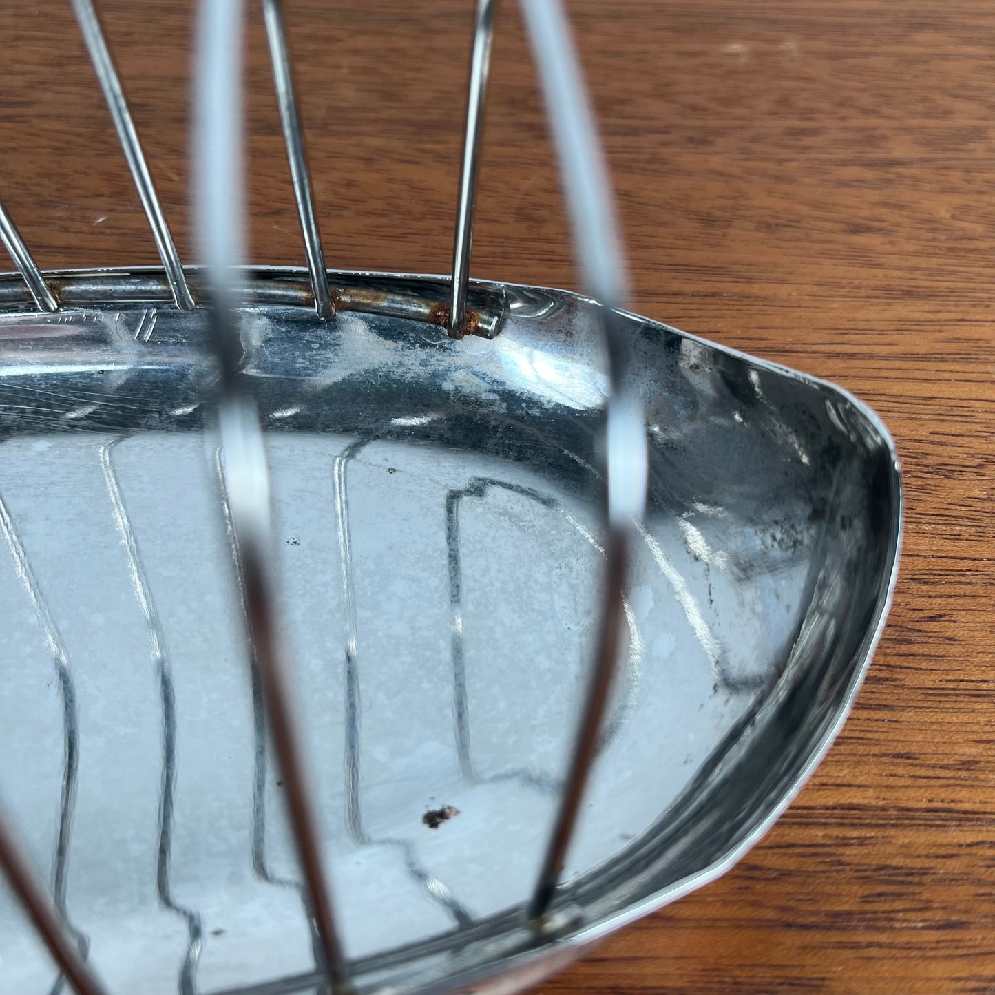 Silver-plated duck-shaped toast port, 1970