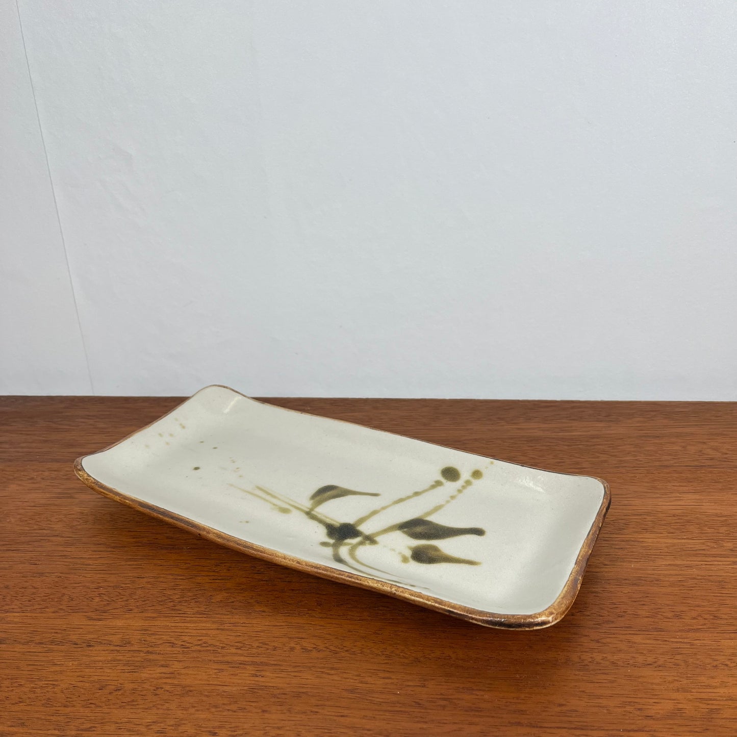 Plat rectangulaire "La Colombe", 1950/60