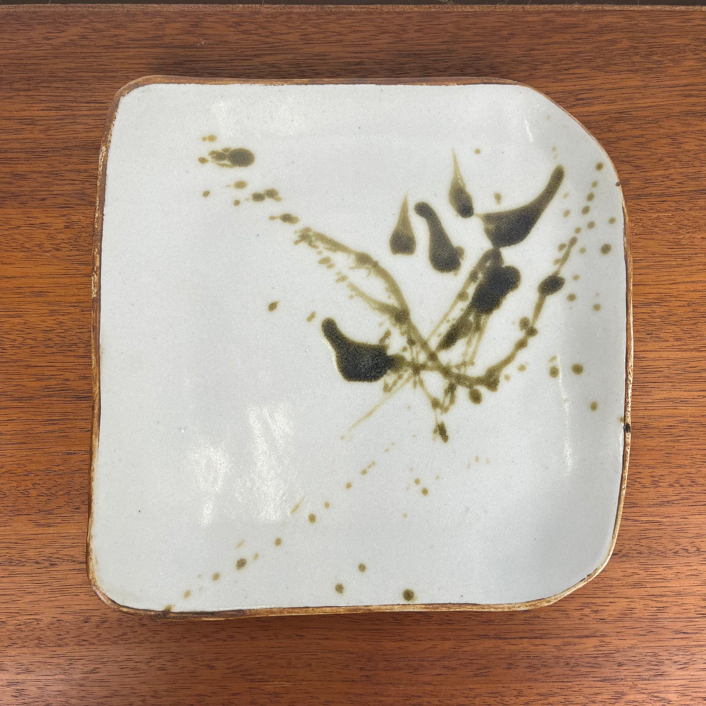 Plat carré "La Colombe", 1950/60