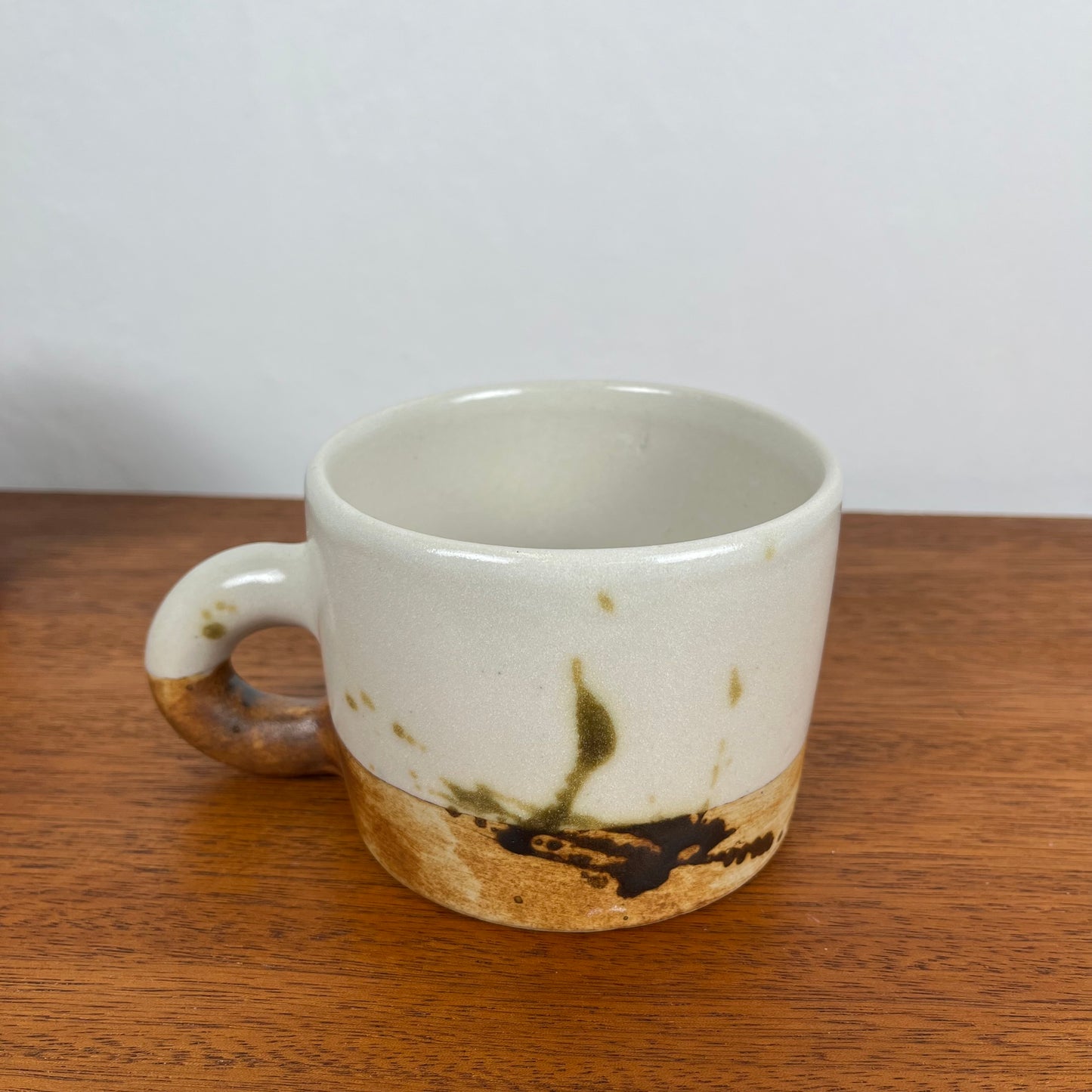 Set of 4 large cups "La Colombe", 1950/60