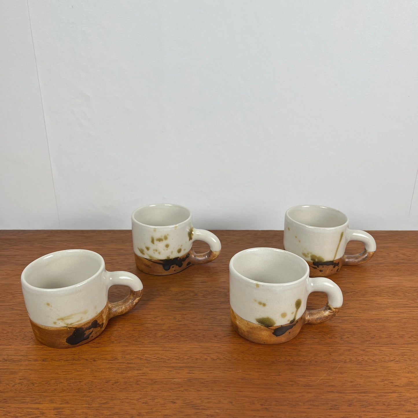 Set de 4 tasses à café/ thé "La Colombe", 1950/60