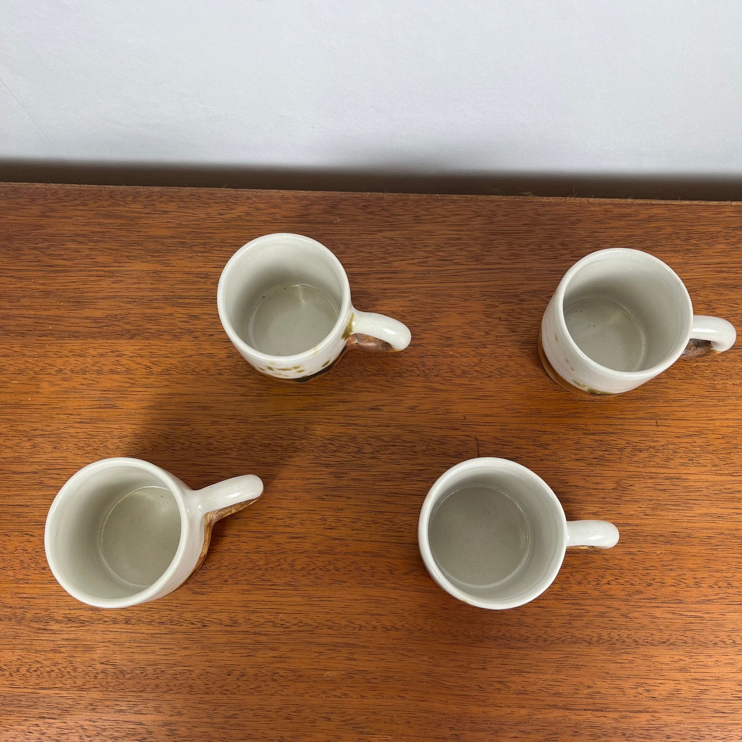 Set de 4 tasses à café/ thé "La Colombe", 1950/60