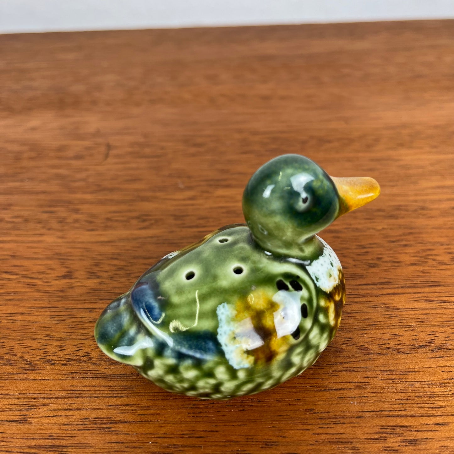 Salière & poivrière canard en céramique