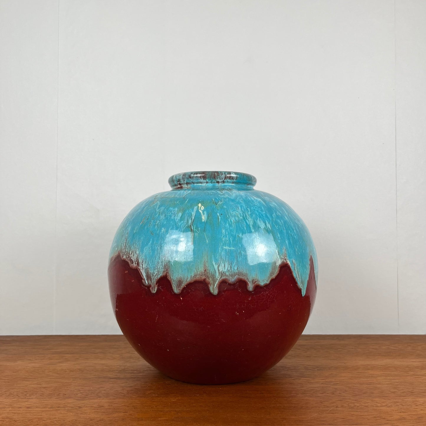 Ceramic ball vase by CAB 1976