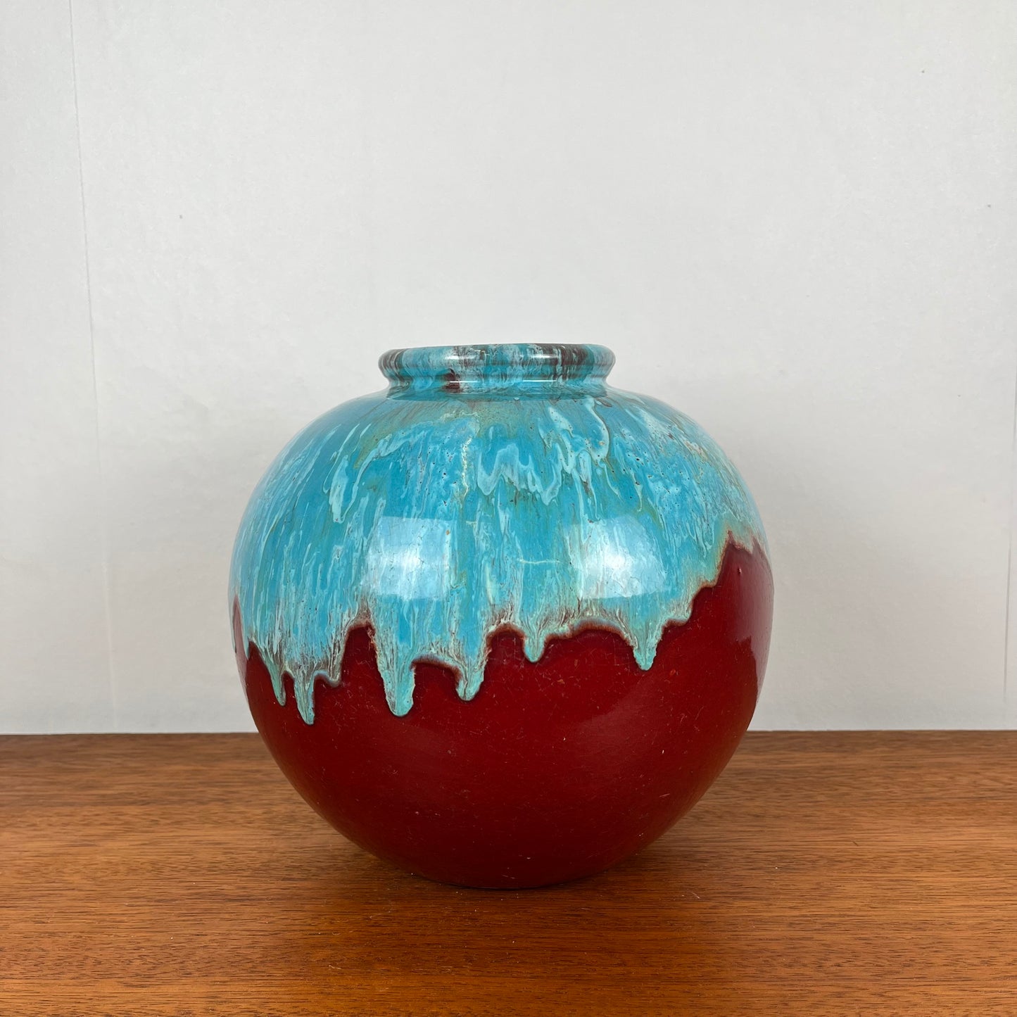 Ceramic ball vase by CAB 1976