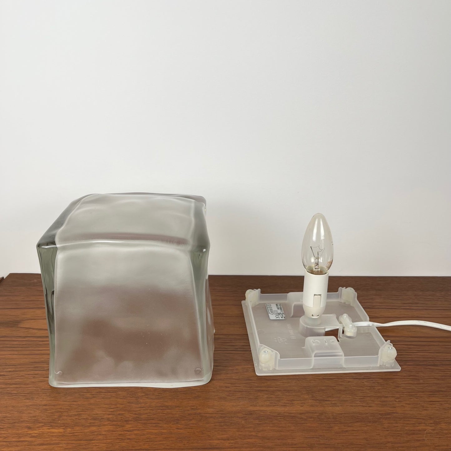 Lampe "glaçon" par Ikea, 1990