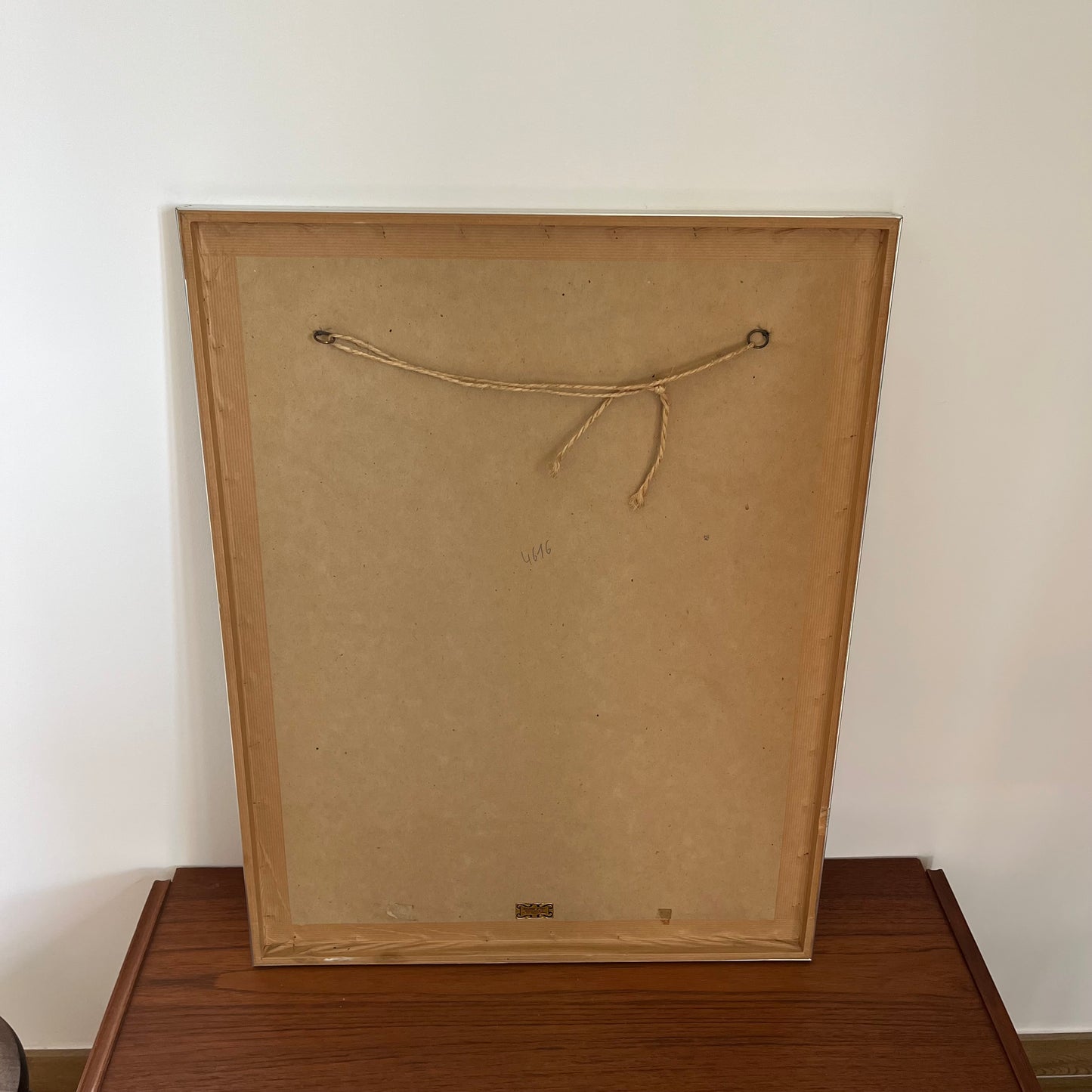 Estampe graphique encadrée par R. Cochard des années 70 en édition limitée (199/250)