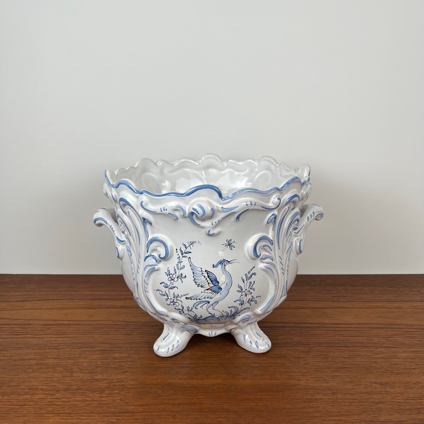 Moustier Dallier flowerpot, 1950/70