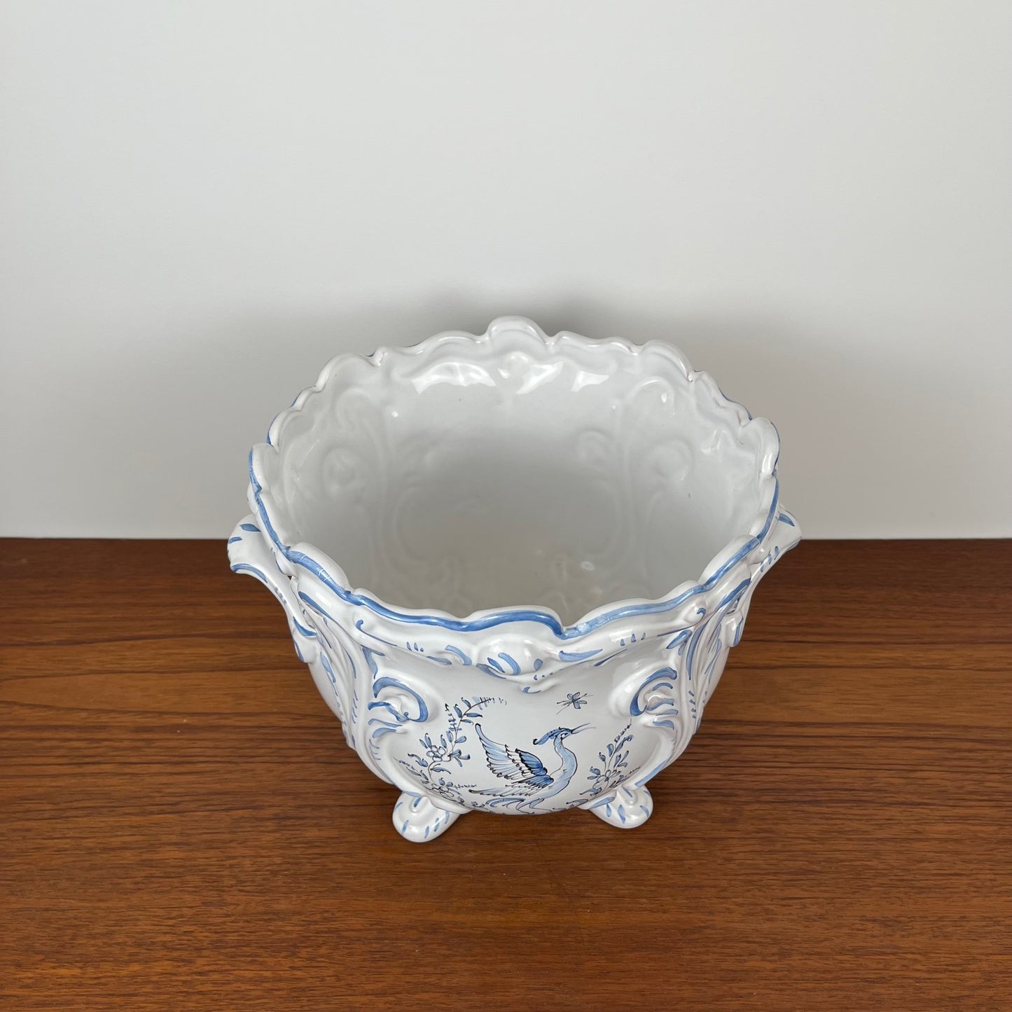 Moustier Dallier flowerpot, 1950/70