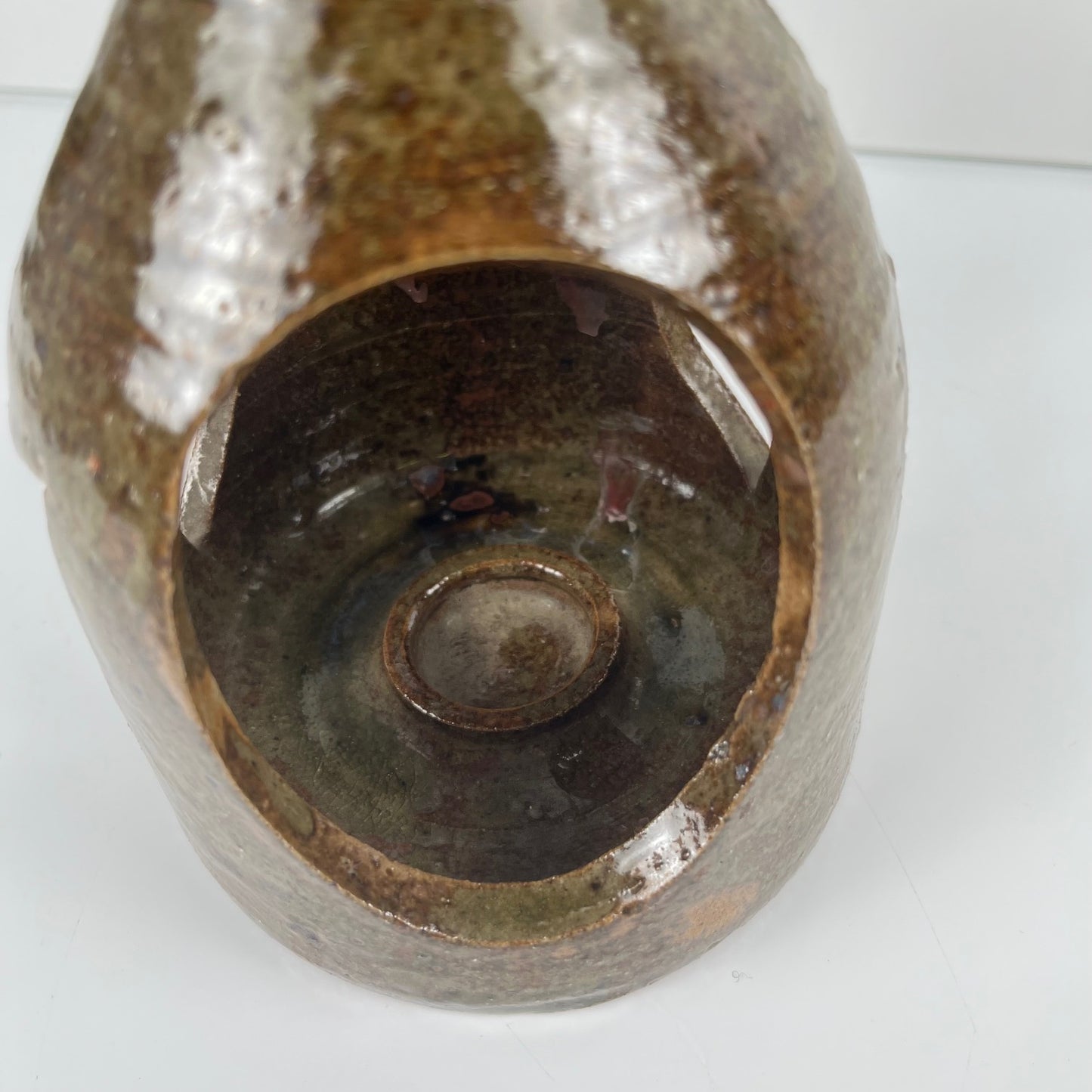 Old sandstone lantern, brown, 1960
