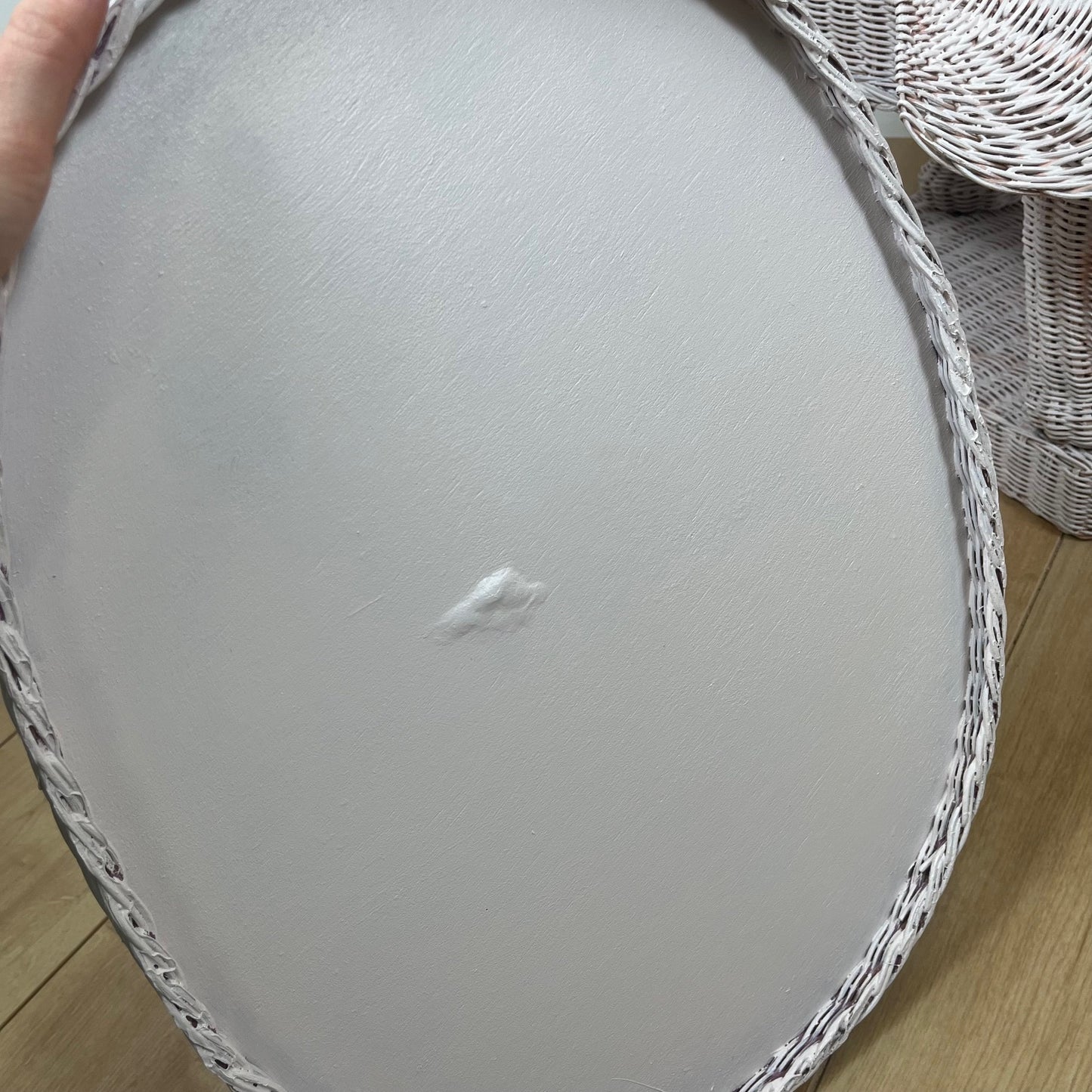 Table d’appoint vintage en rotin en forme d'éléphant, att. à Vivai del Sud, italie, 1960 - 1970