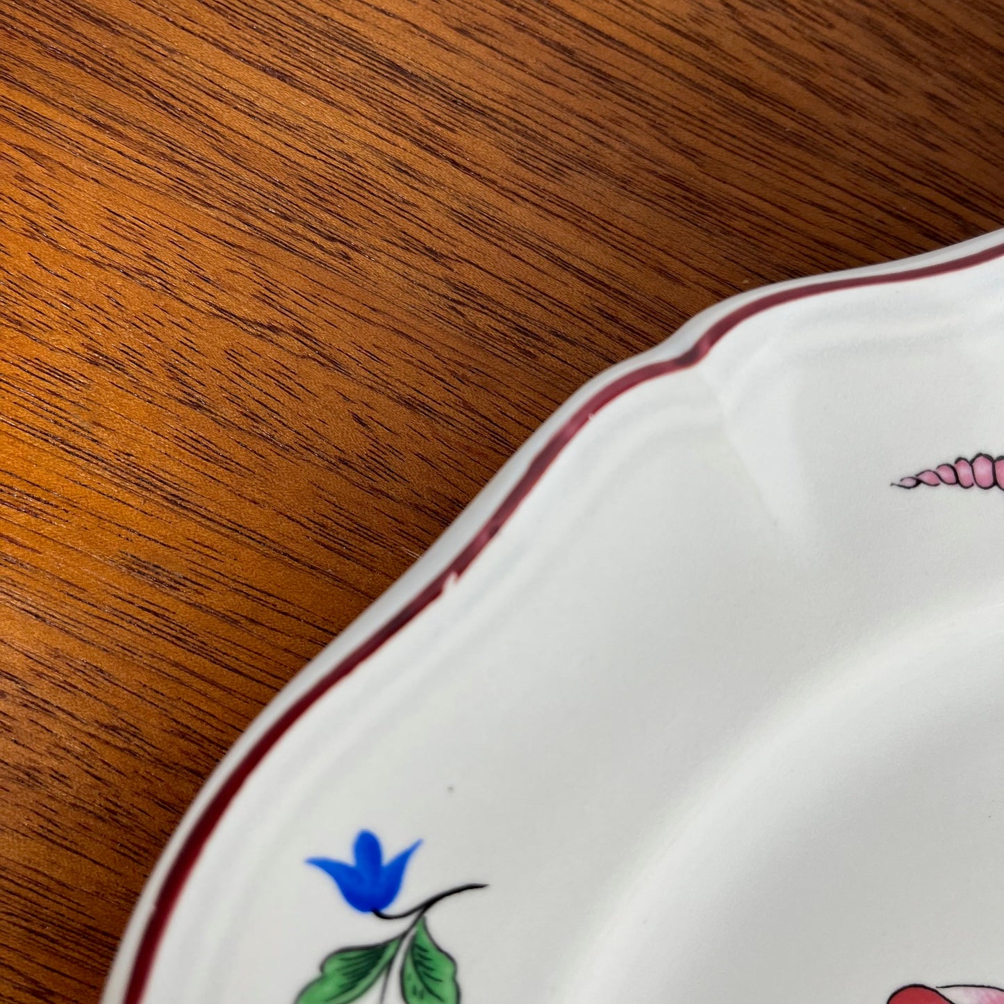 Assiettes plates KG Luneville – modèle Réverbère