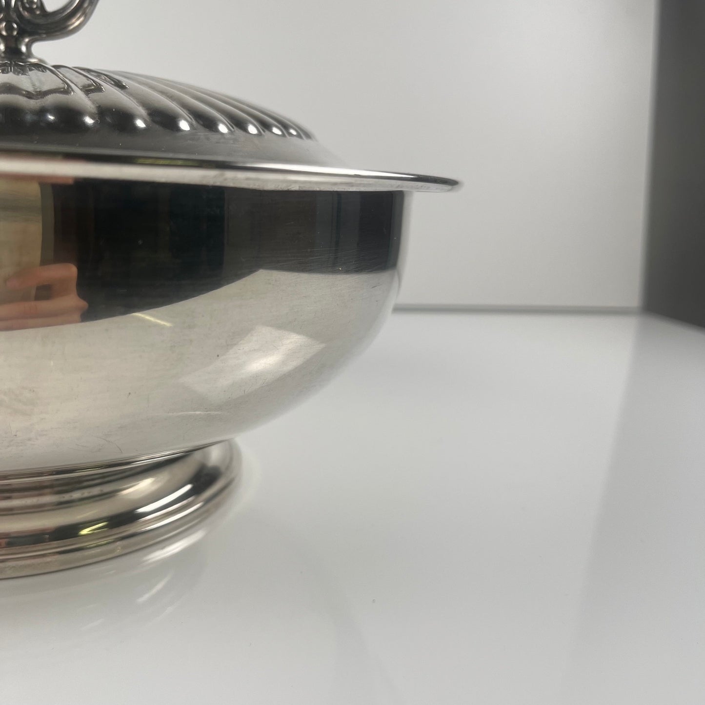 Italian silver-plated vegetable dish / tureen, PM Italy, circa 1960-1980