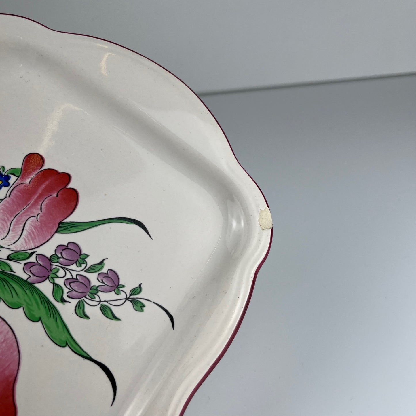 Plat à cake KG Luneville – modèle Réverbère