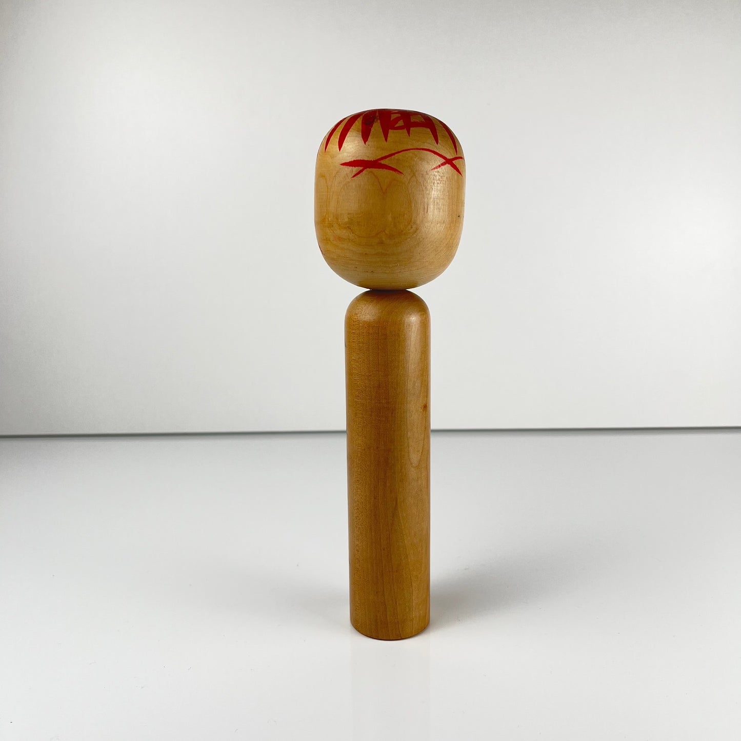 Kokeshi japonaise vintage Naruko signée Shōzō, japon, 1950/70