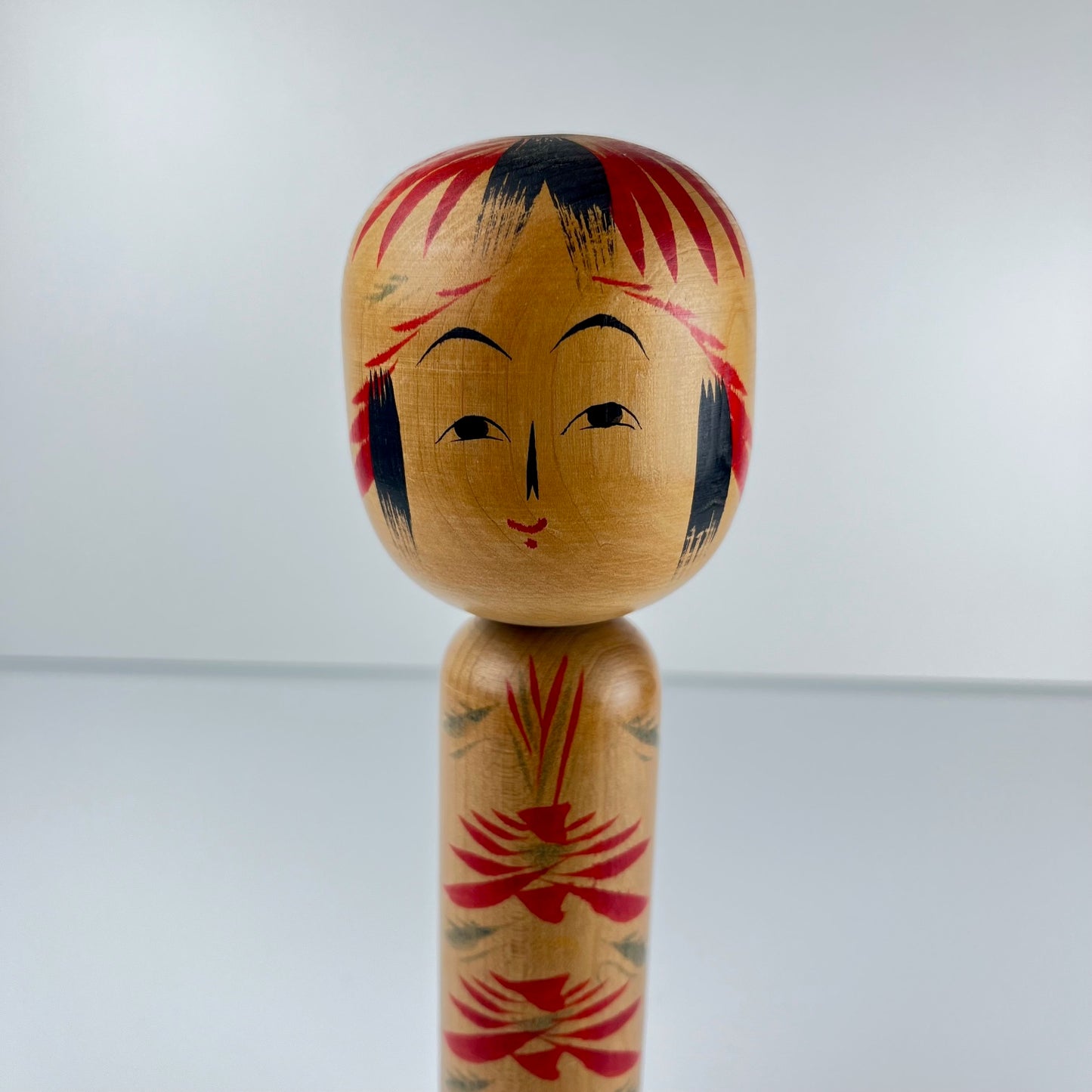 Kokeshi japonaise vintage Naruko signée Shōzō, japon, 1950/70