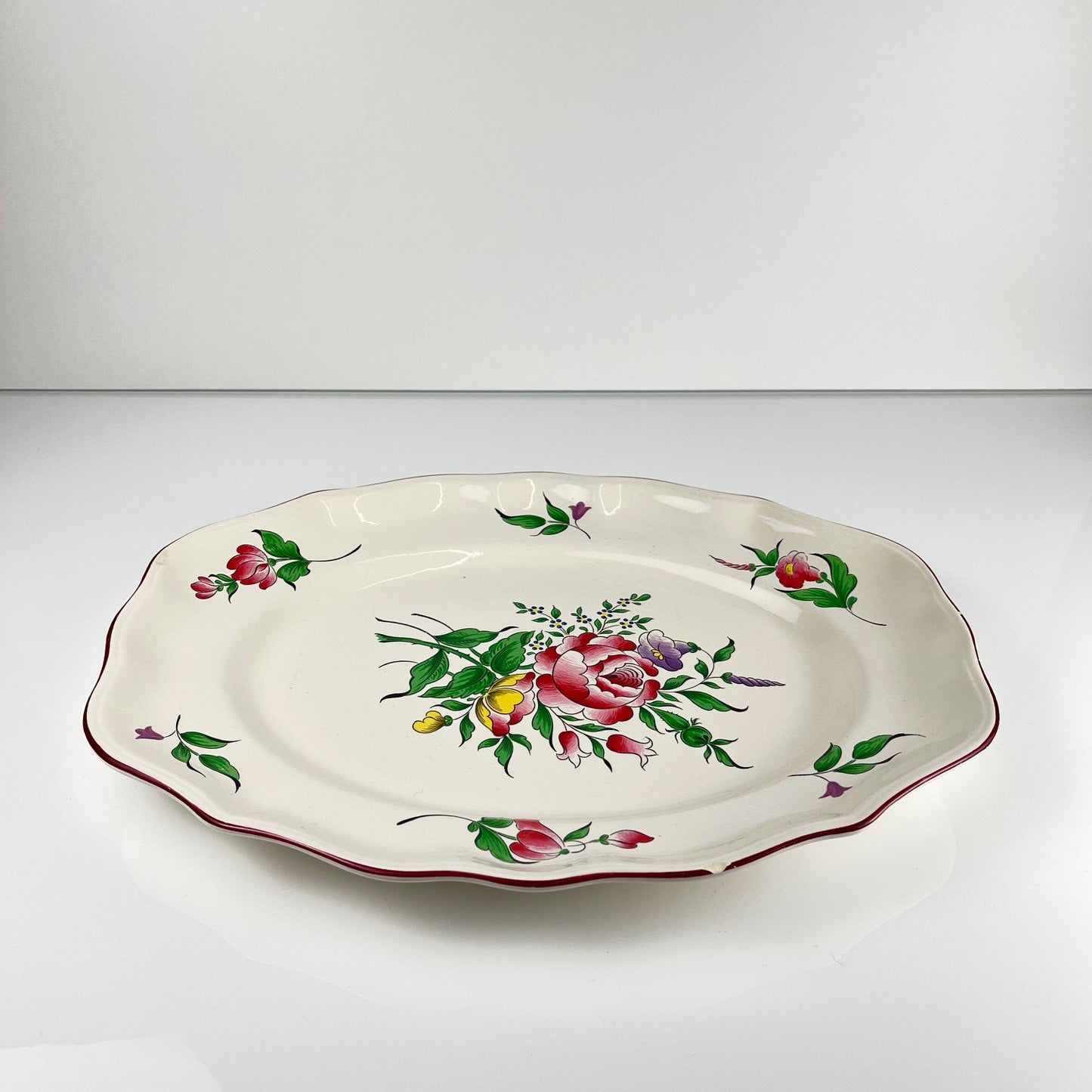 Grand plat KG Luneville – modèle Réverbère