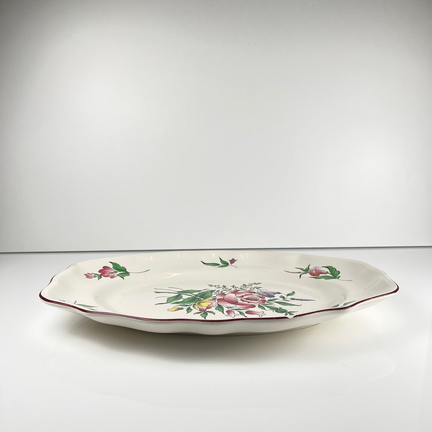 Grand plat KG Luneville – modèle Réverbère