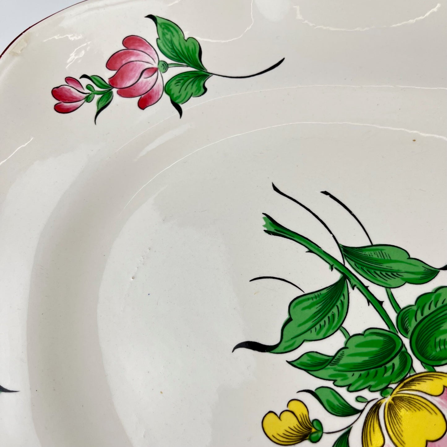 Grand plat KG Luneville – modèle Réverbère