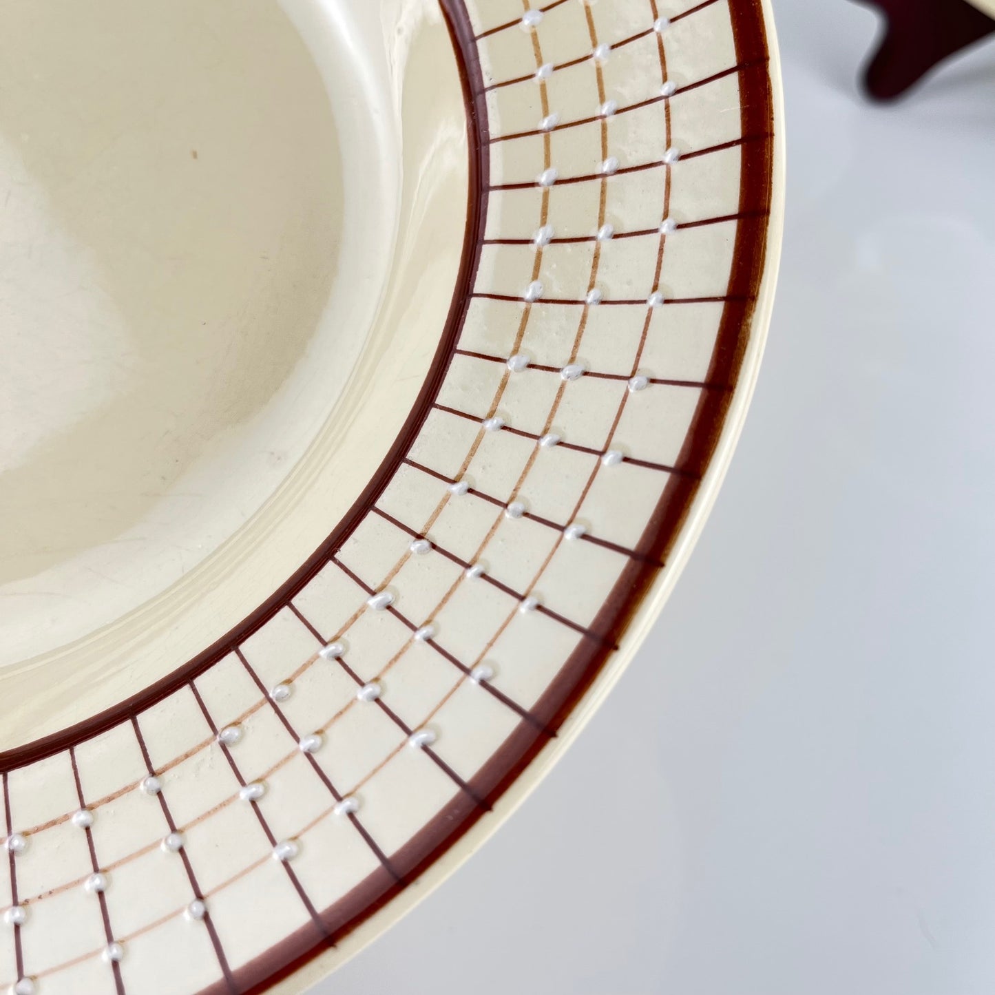Set de 4 assiettes creuses Longchamp modèle "Colmar"