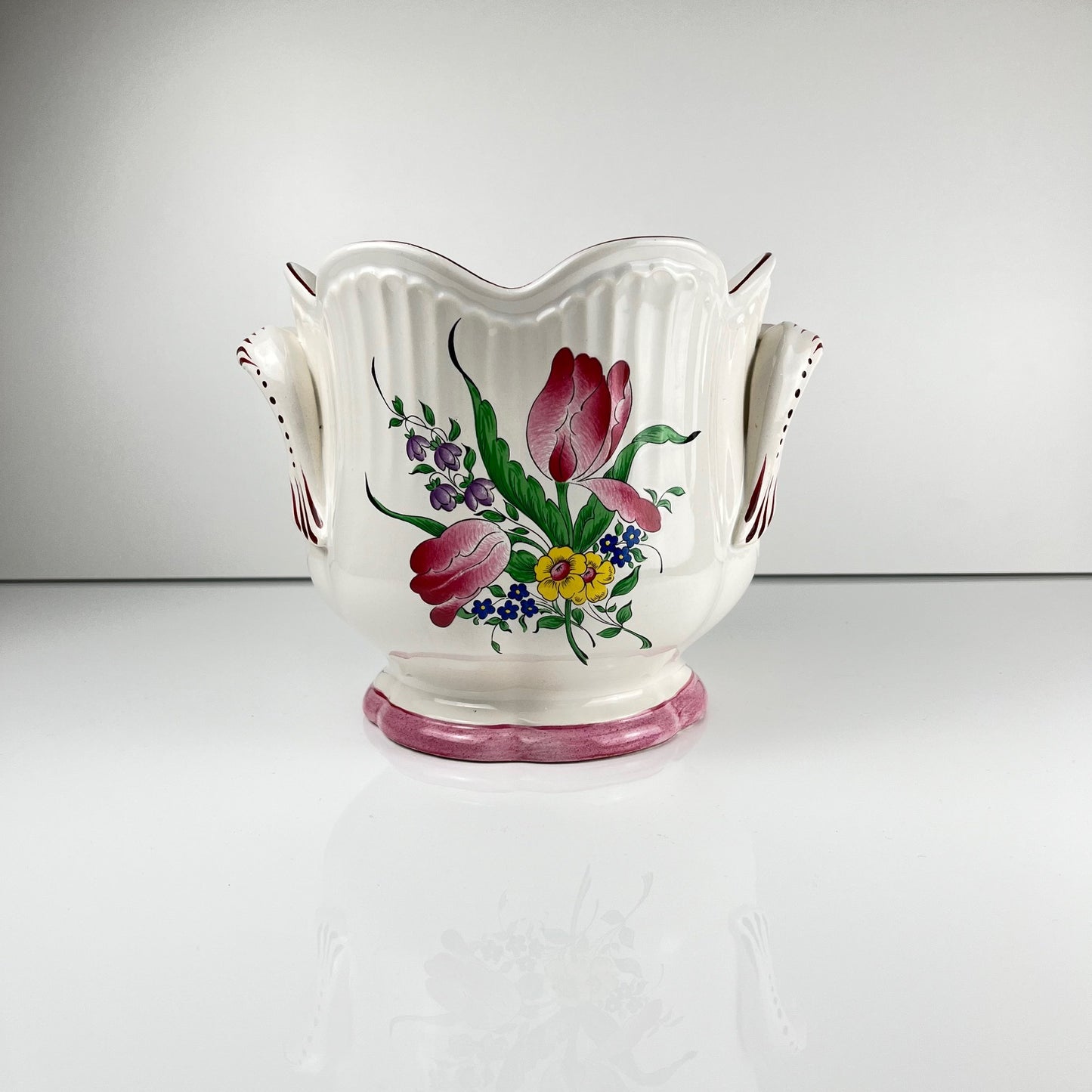 Cache pot KG Lunéville, modèle Réverbère , 1950
