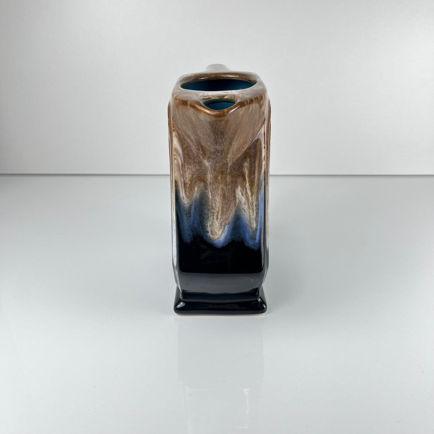 Cruche en céramique émaillé flammé, 1960, style Vallauris