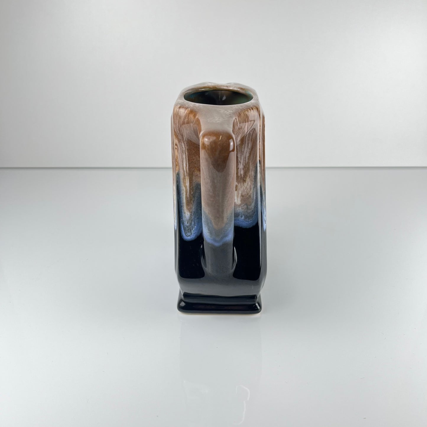 Cruche en céramique émaillé flammé, 1960, style Vallauris