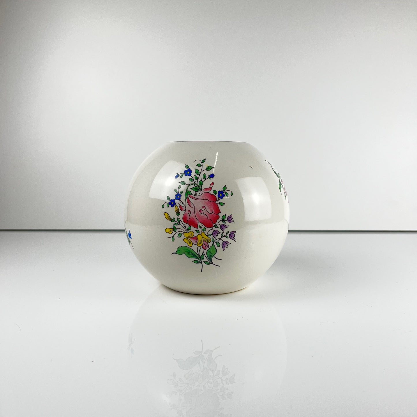 Vase boule KG Lunéville, modèle Réverbère