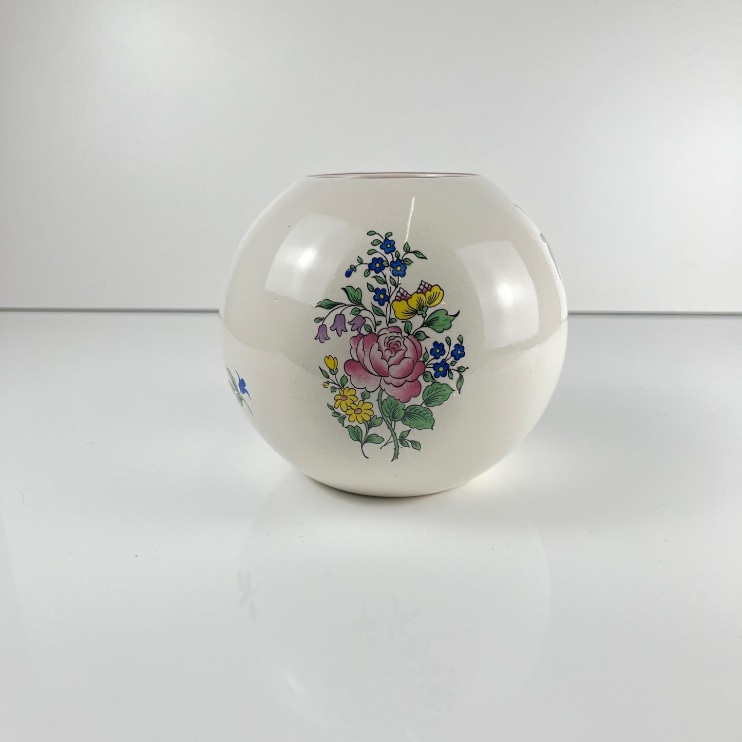 Vase boule KG Lunéville, modèle Réverbère