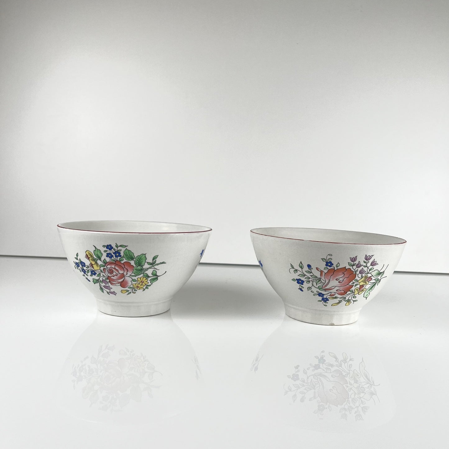 Set de 2 bols KG Lunéville modèle réverbère