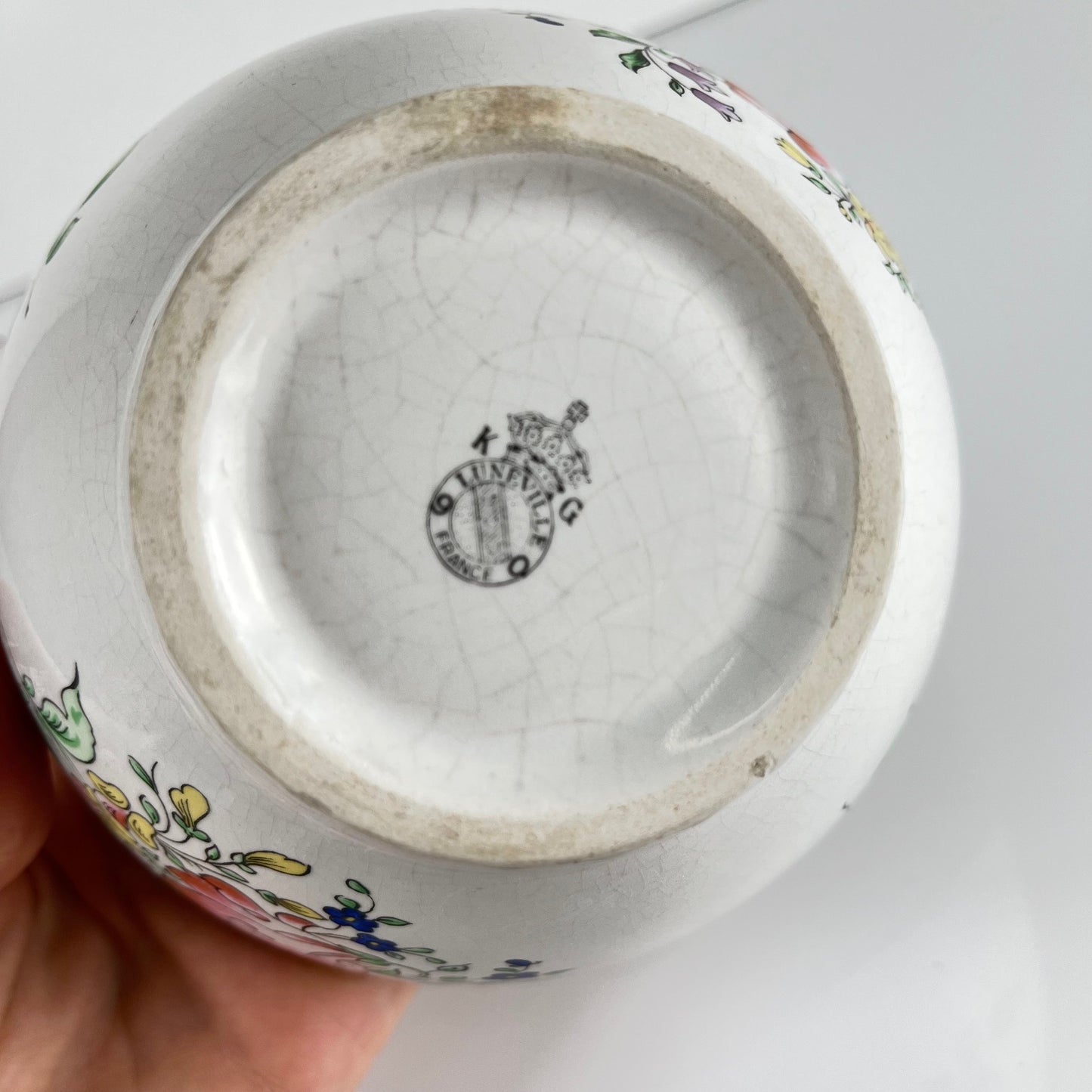 Set de 2 bols KG Lunéville modèle réverbère