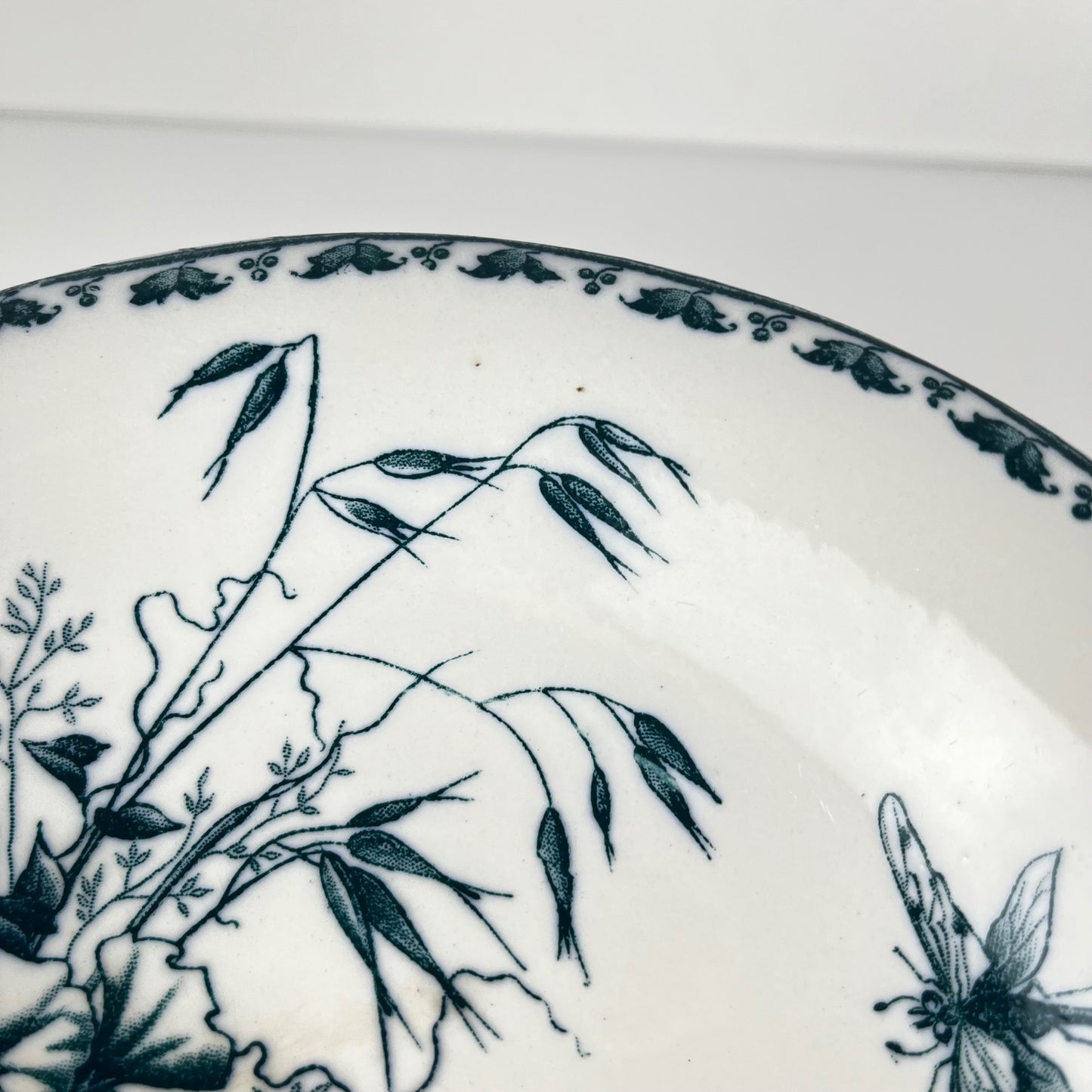 "Carmen" fruit bowl, Sarreguemines, circa 1879 to 1918