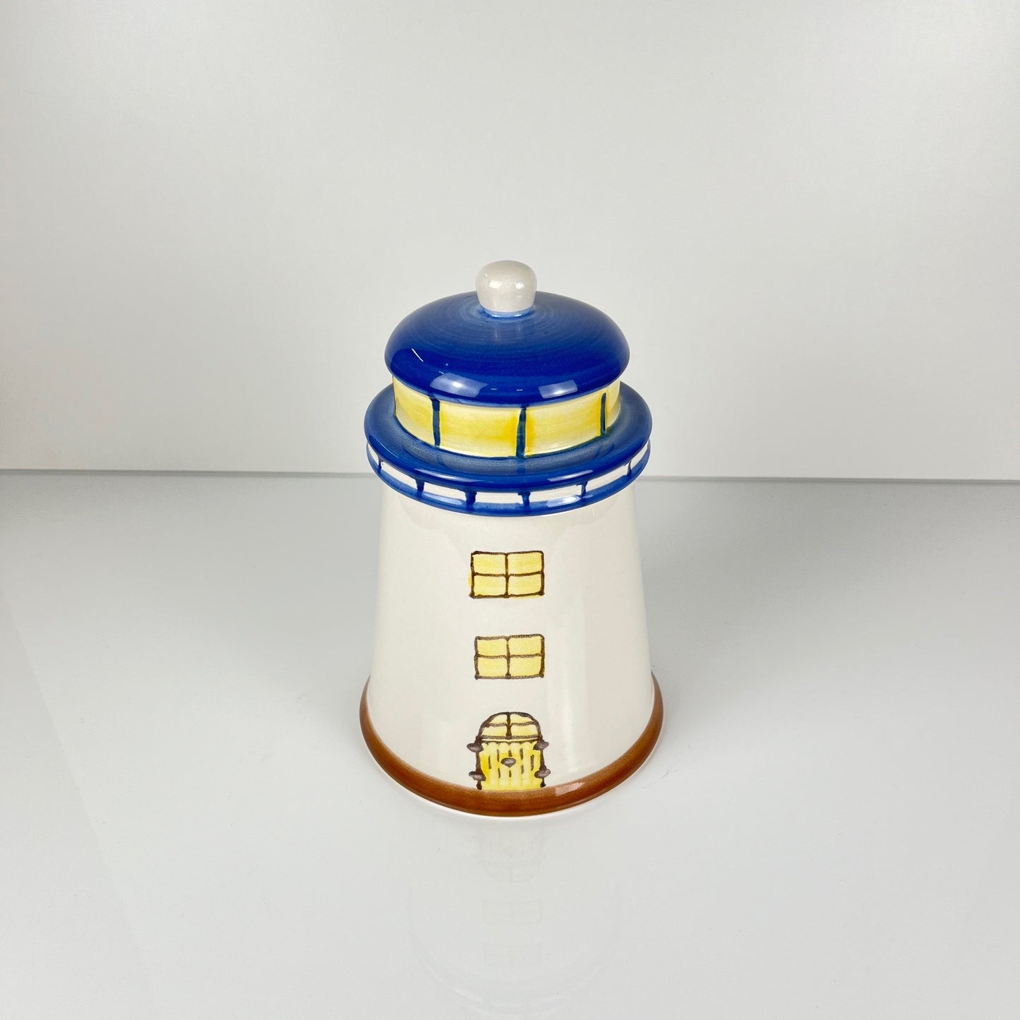 Pot à Cookie / boite en céramique "phare"