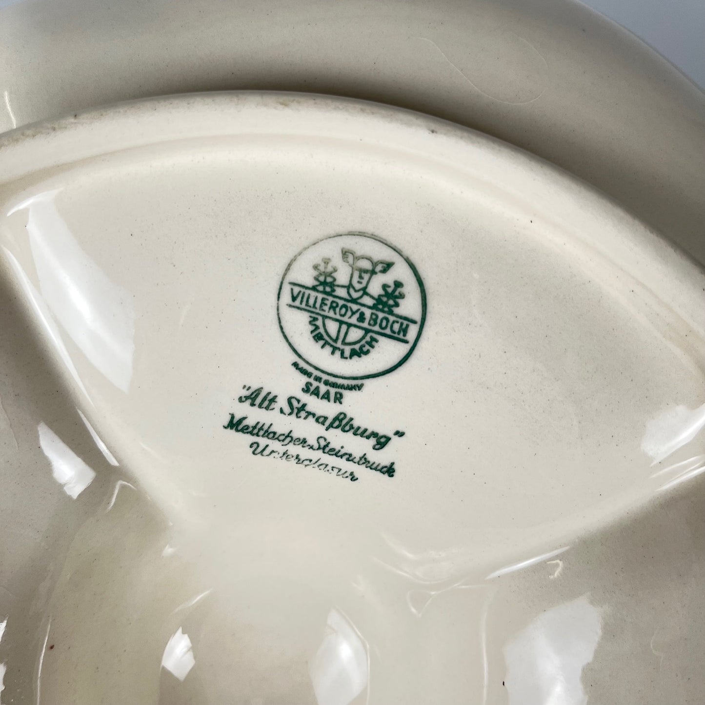 Villeroy & Boch "Old Strasbourg" aperitif dish, 20th century