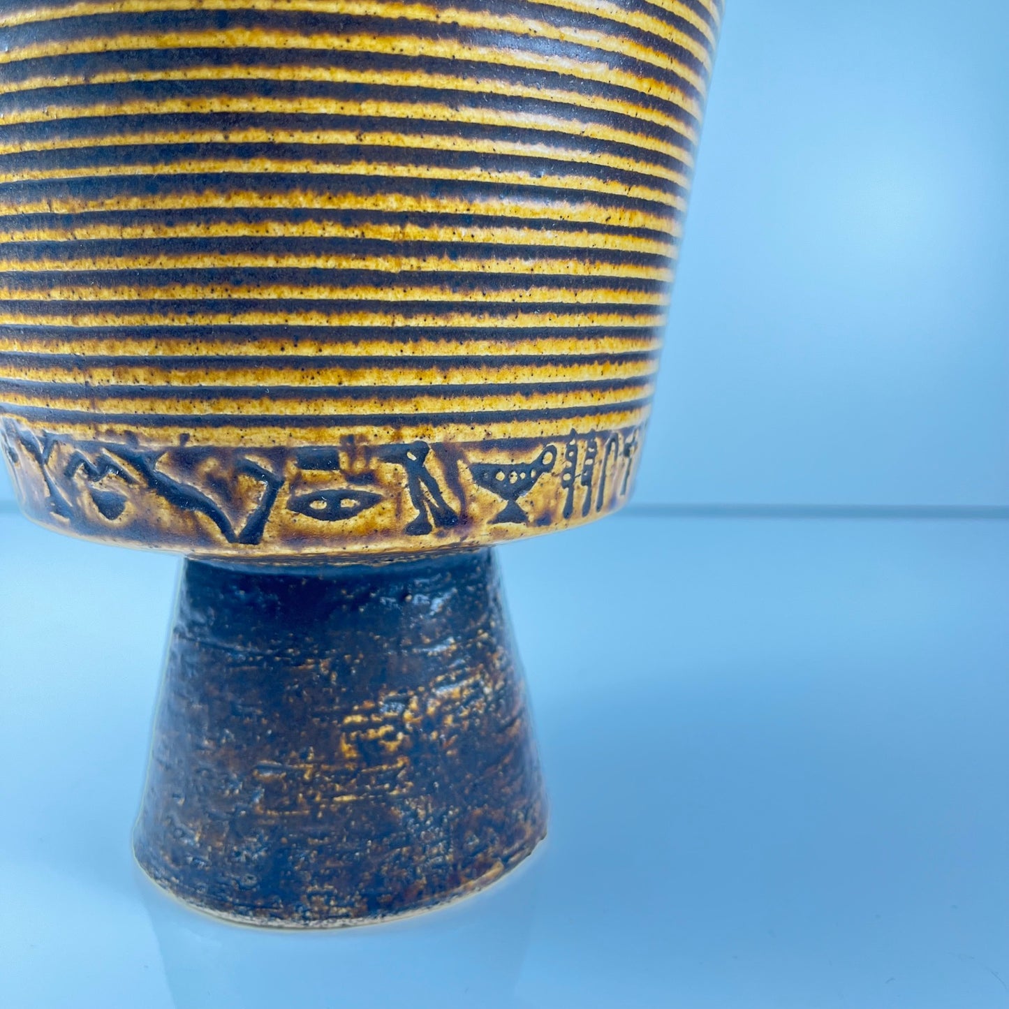 Cache pot en céramique , 1970