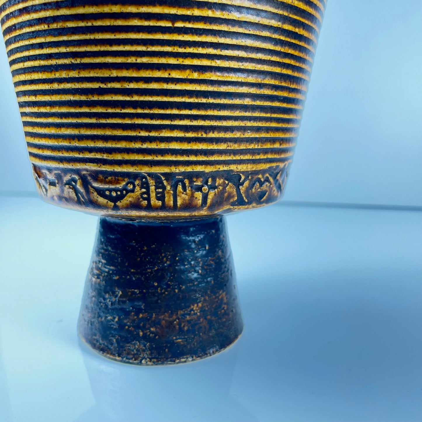 Cache pot en céramique , 1970
